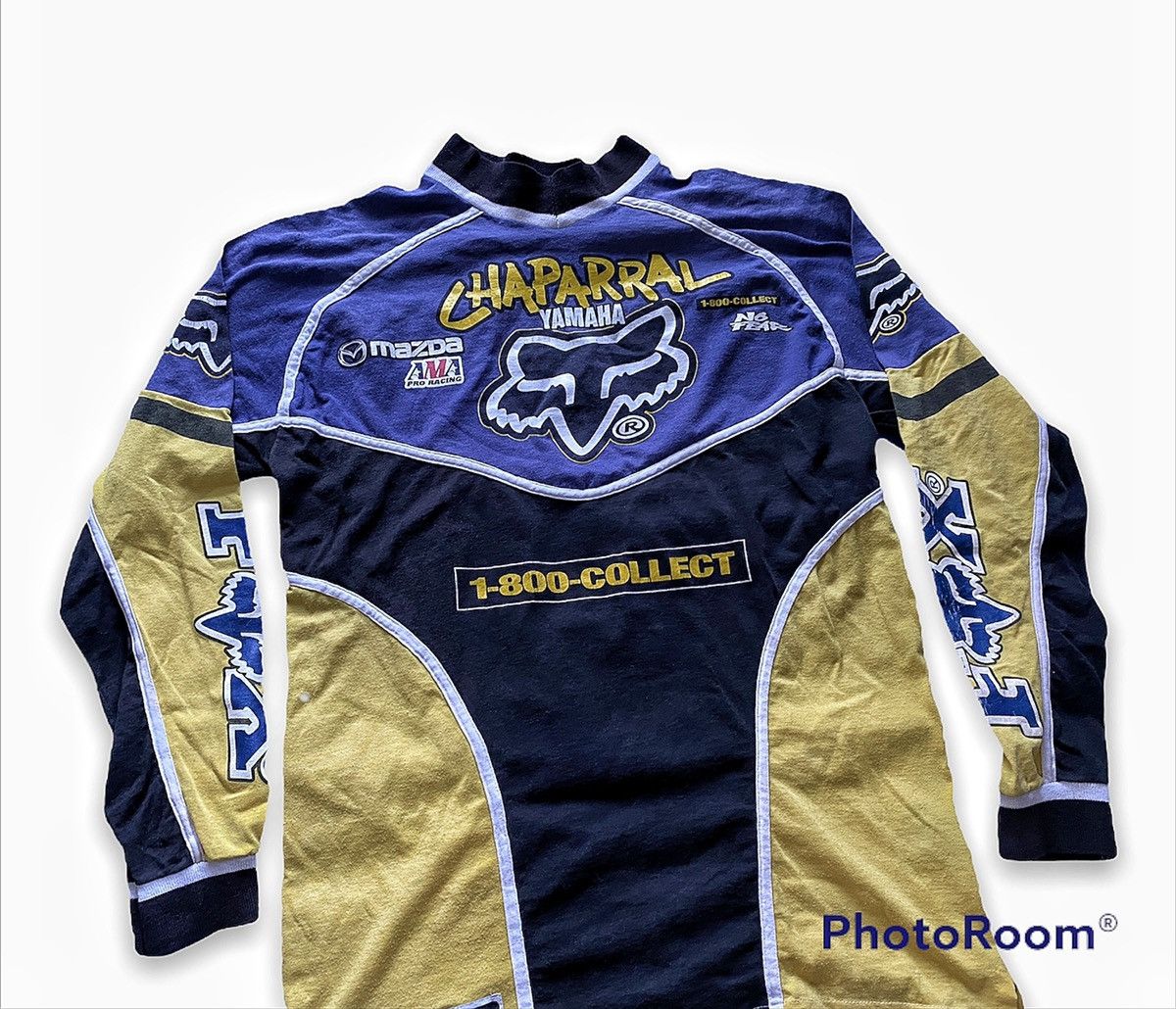 Fox Racing Yamaha Fox Racing Motorcross 90s Shirt Size US L / EU 52-54 / 3 - 3 Thumbnail