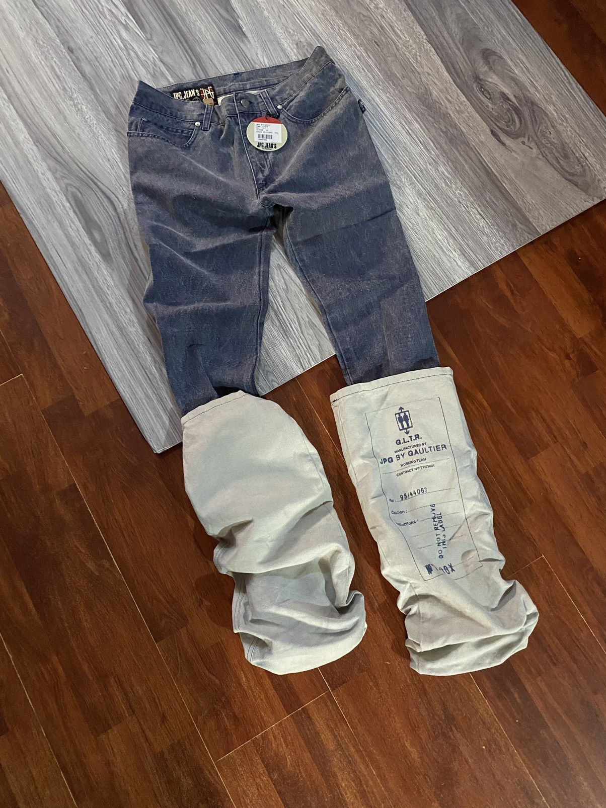 Jean paul gaultier extended pants