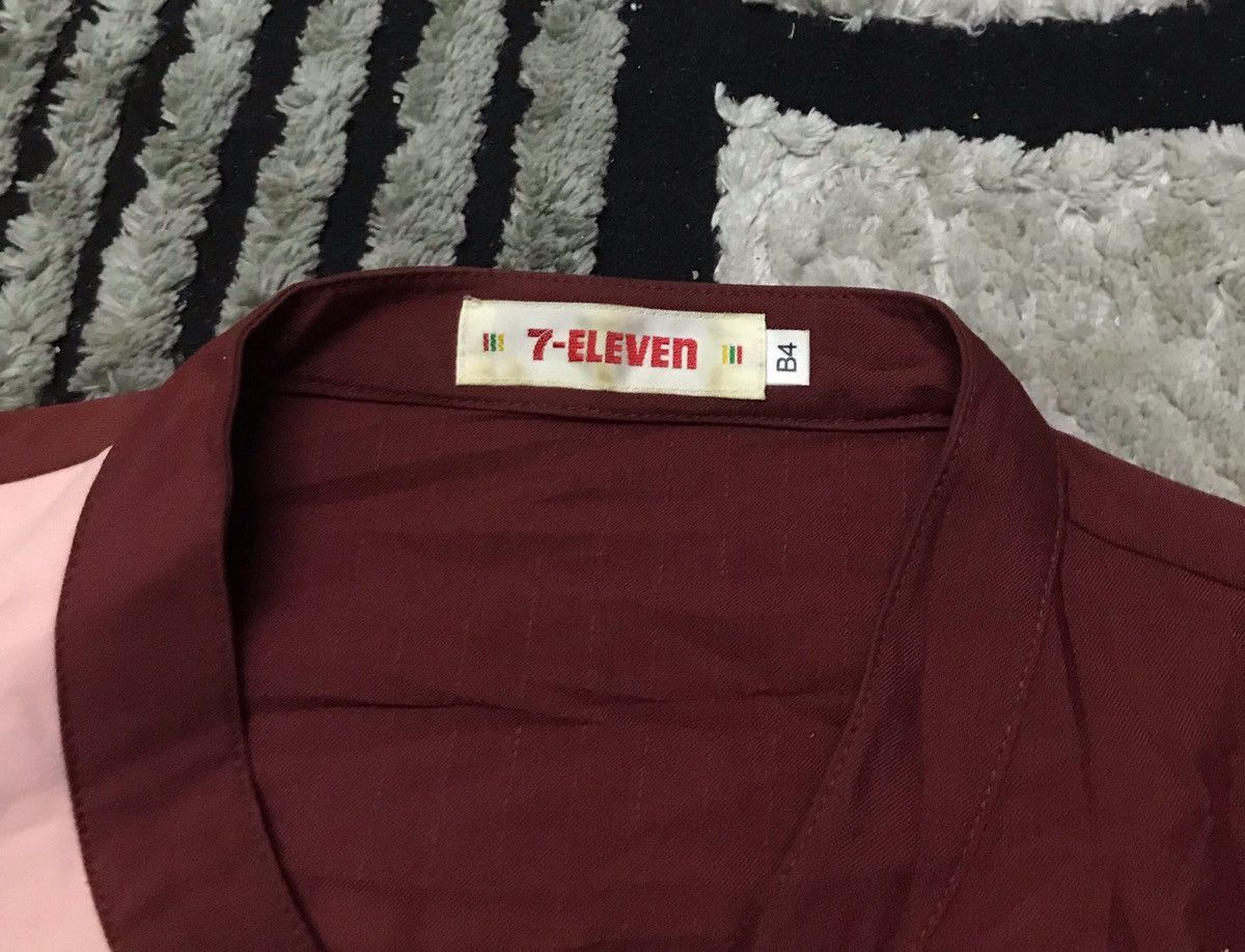 Japanese Brand × Uniform Wares × Vintage 7 eleven uniform zipper shirts Size US M / EU 48-50 / 2 - 4 Thumbnail