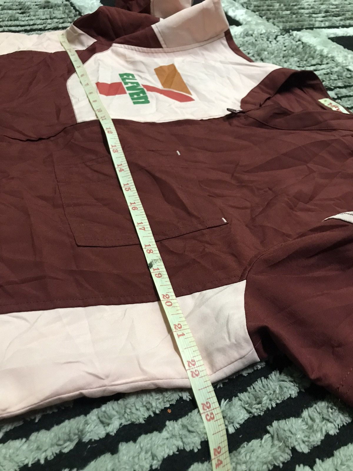 Japanese Brand × Uniform Wares × Vintage 7 eleven uniform zipper shirts Size US M / EU 48-50 / 2 - 6 Thumbnail