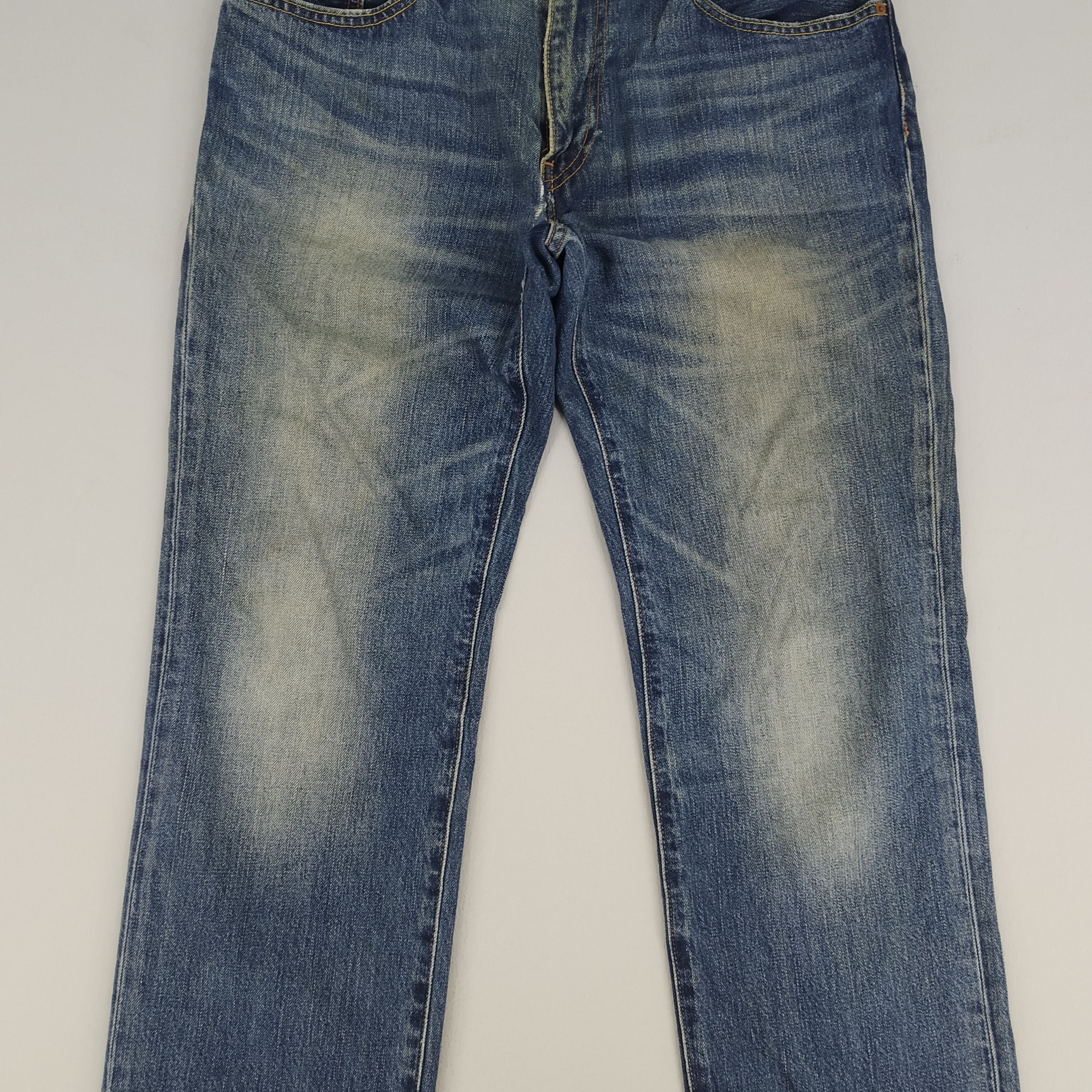 Levi's W34 Levi’s 502 Stone Wash Ripped Denim Jeans Levi’s Jeans Size US 34 / EU 50 - 3 Thumbnail