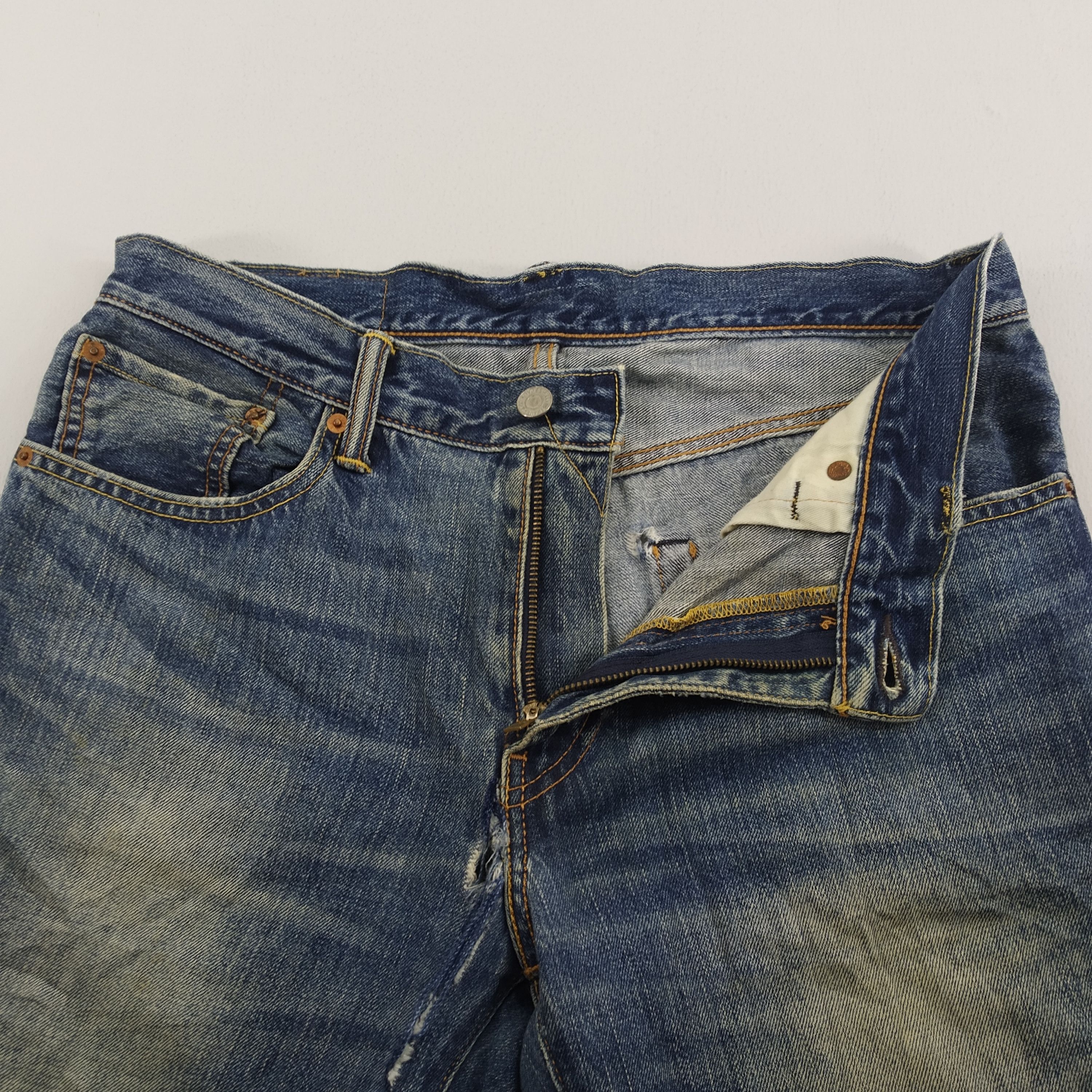 Levi's W34 Levi’s 502 Stone Wash Ripped Denim Jeans Levi’s Jeans Size US 34 / EU 50 - 11 Thumbnail