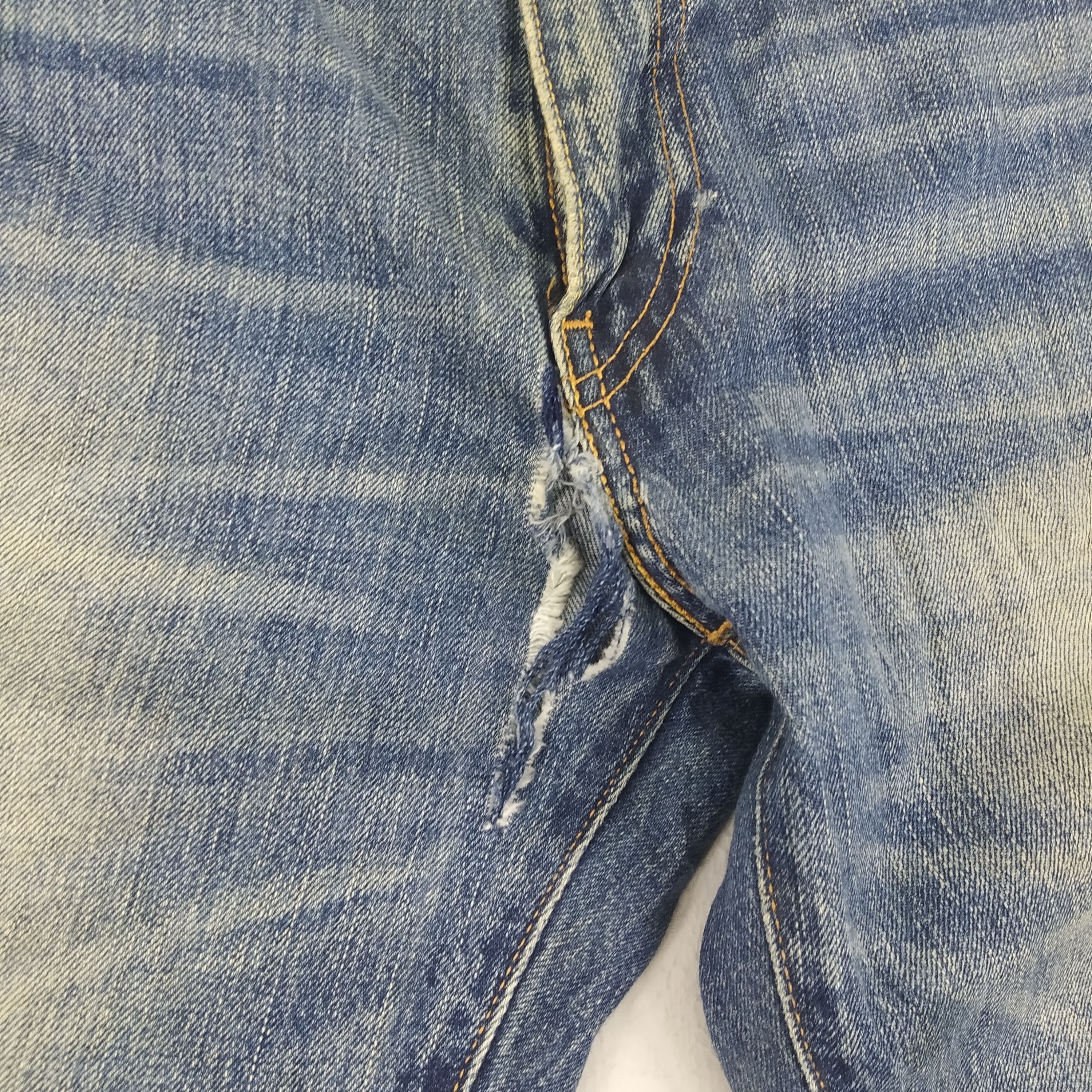 Levi's W34 Levi’s 502 Stone Wash Ripped Denim Jeans Levi’s Jeans Size US 34 / EU 50 - 7 Thumbnail