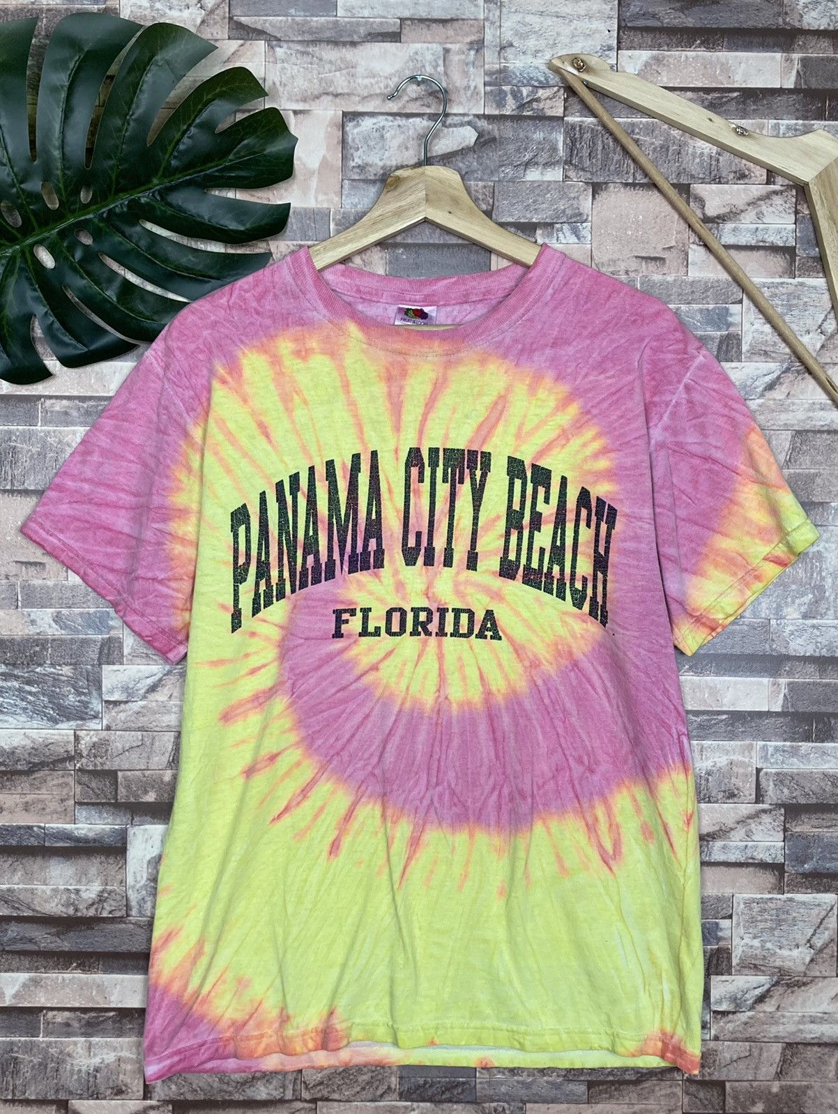 Fruit Of The Loom Panama City Beach Tie Dye Tee #T7-3 Size US M / EU 48-50 / 2 - 1 Thumbnail