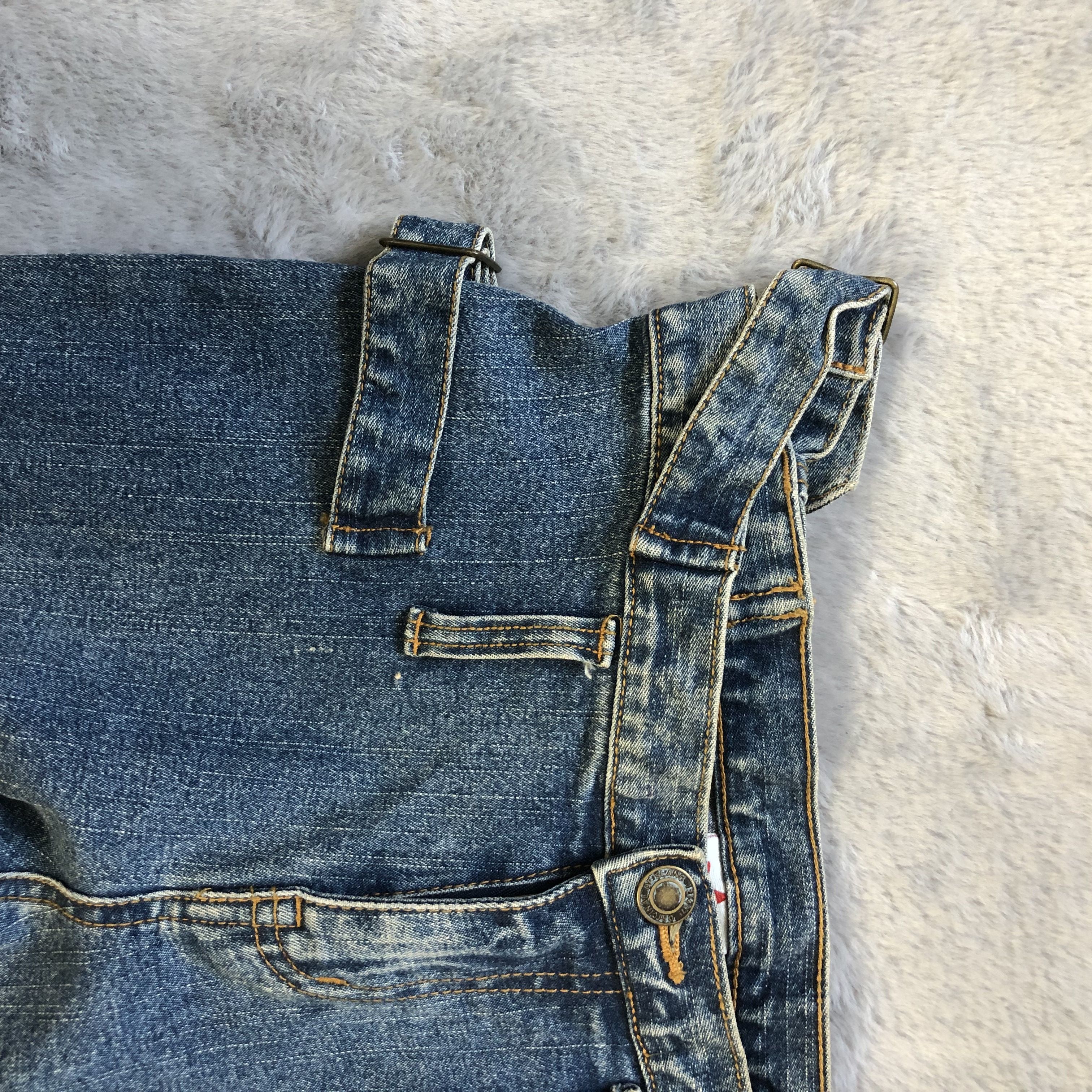 Japanese Brand FLARE🔥 BONDAGE PBM JEANS PANTS #5978-216 Size 26" / US 2 / IT 38 - 3 Thumbnail