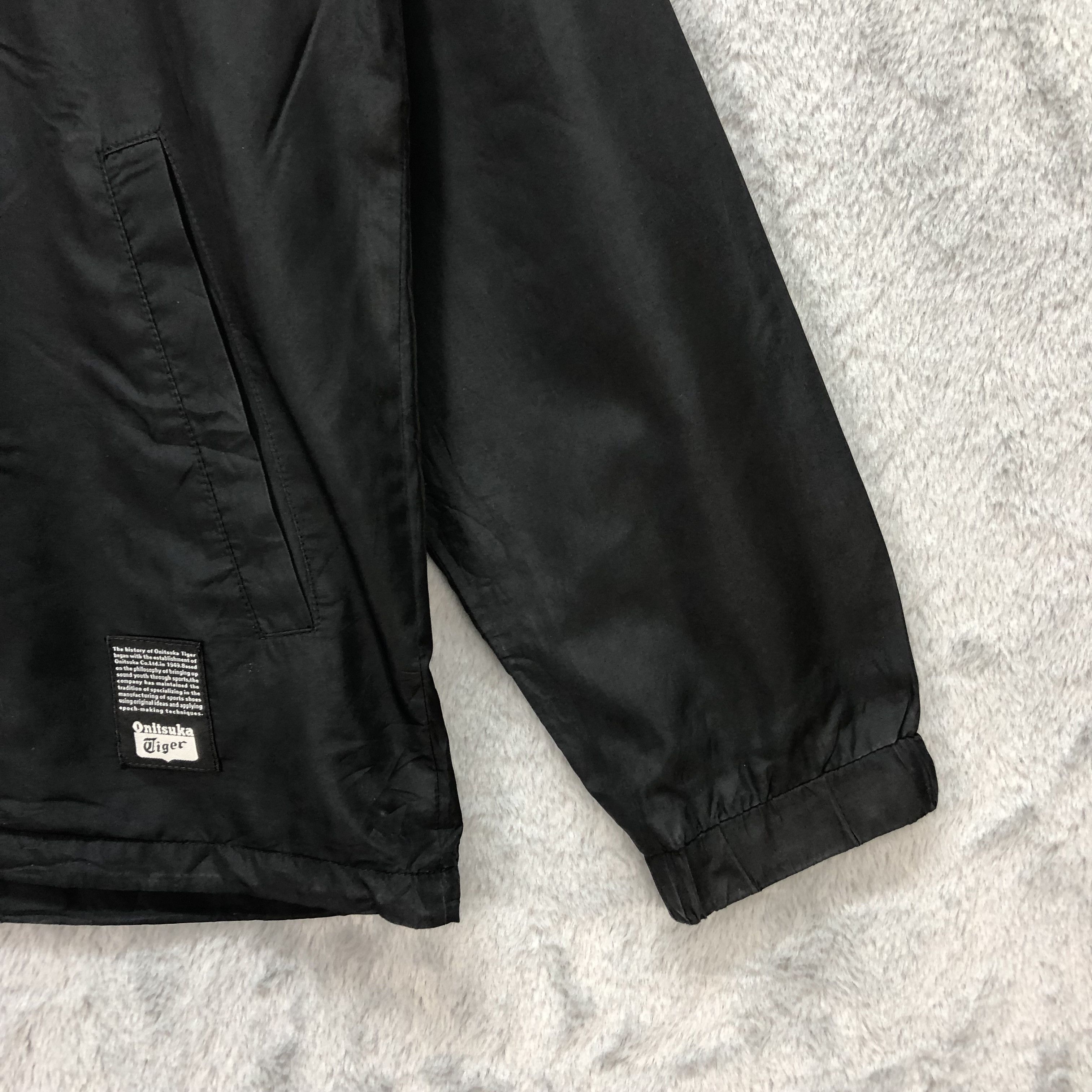 Asics ONITSUKA TIGER HOODED LIGHT ZIPPER JACKET #5523-195 Size US M / EU 48-50 / 2 - 7 Thumbnail