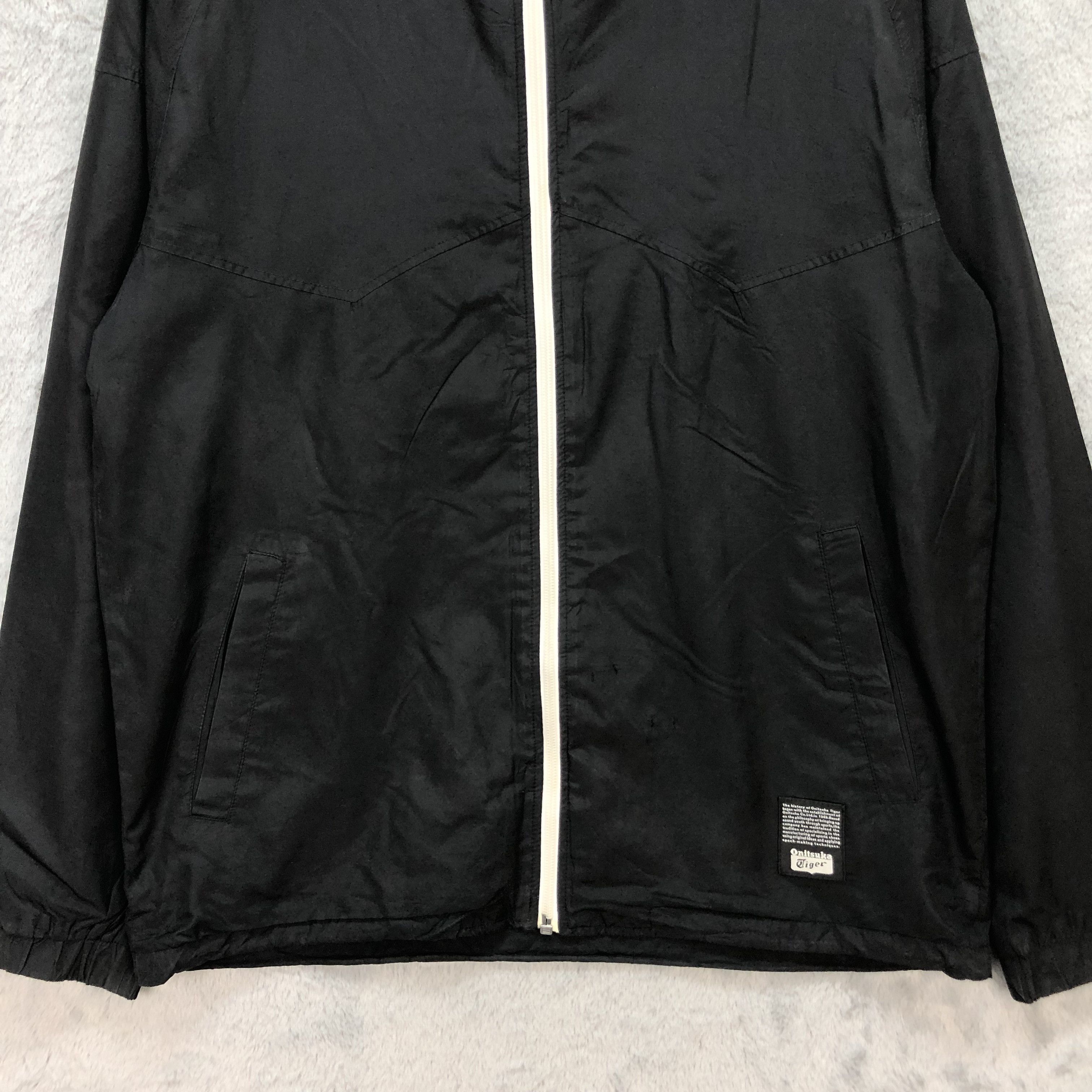 Asics ONITSUKA TIGER HOODED LIGHT ZIPPER JACKET #5523-195 Size US M / EU 48-50 / 2 - 3 Thumbnail