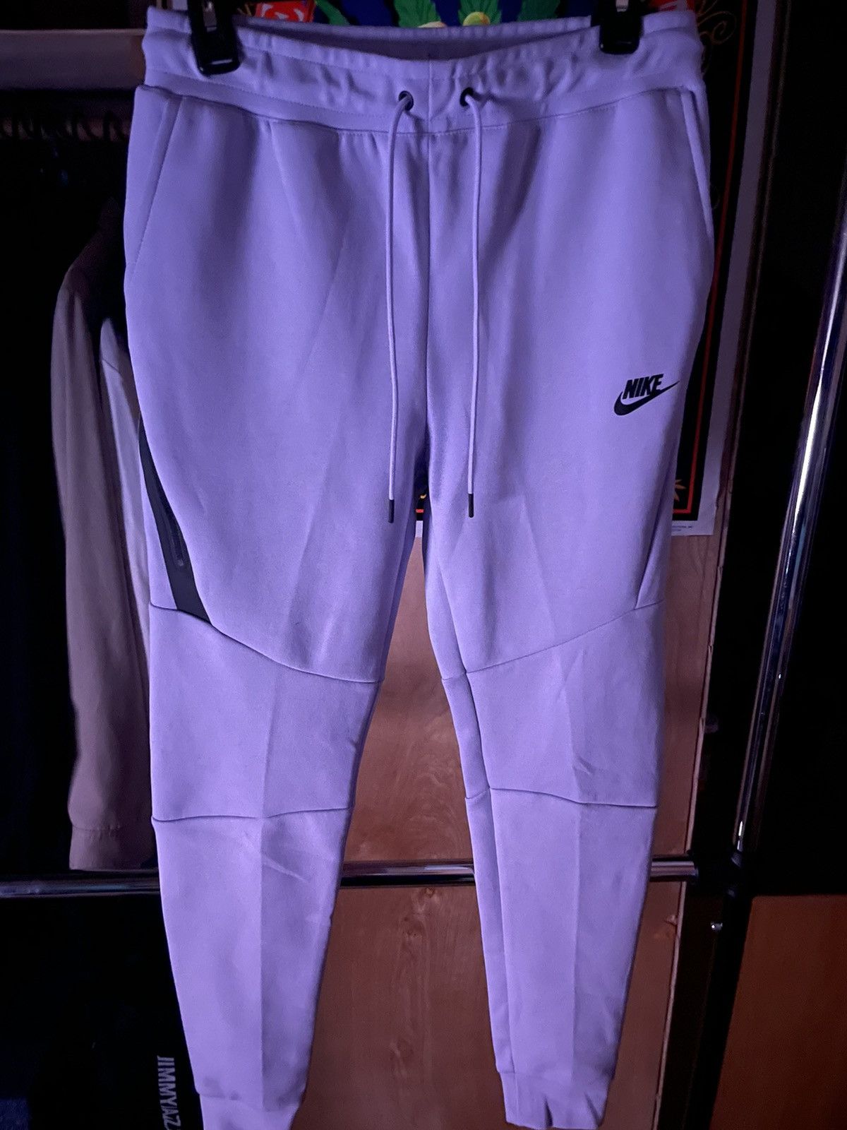 mens purple nike tech