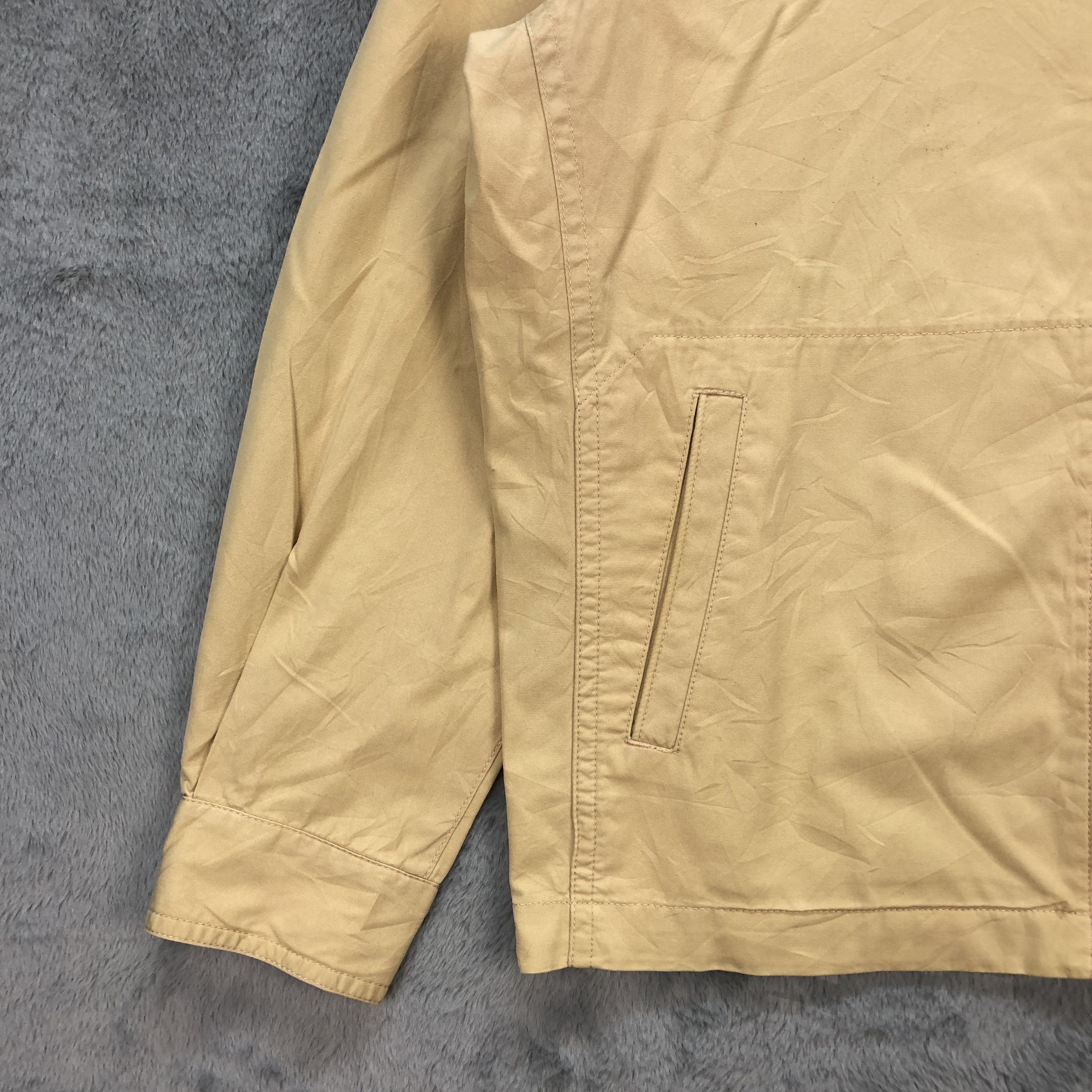 Japanese Brand CROCODILE BEIGE CASUAL JACKET #5586-199 Size US L / EU 52-54 / 3 - 6 Thumbnail