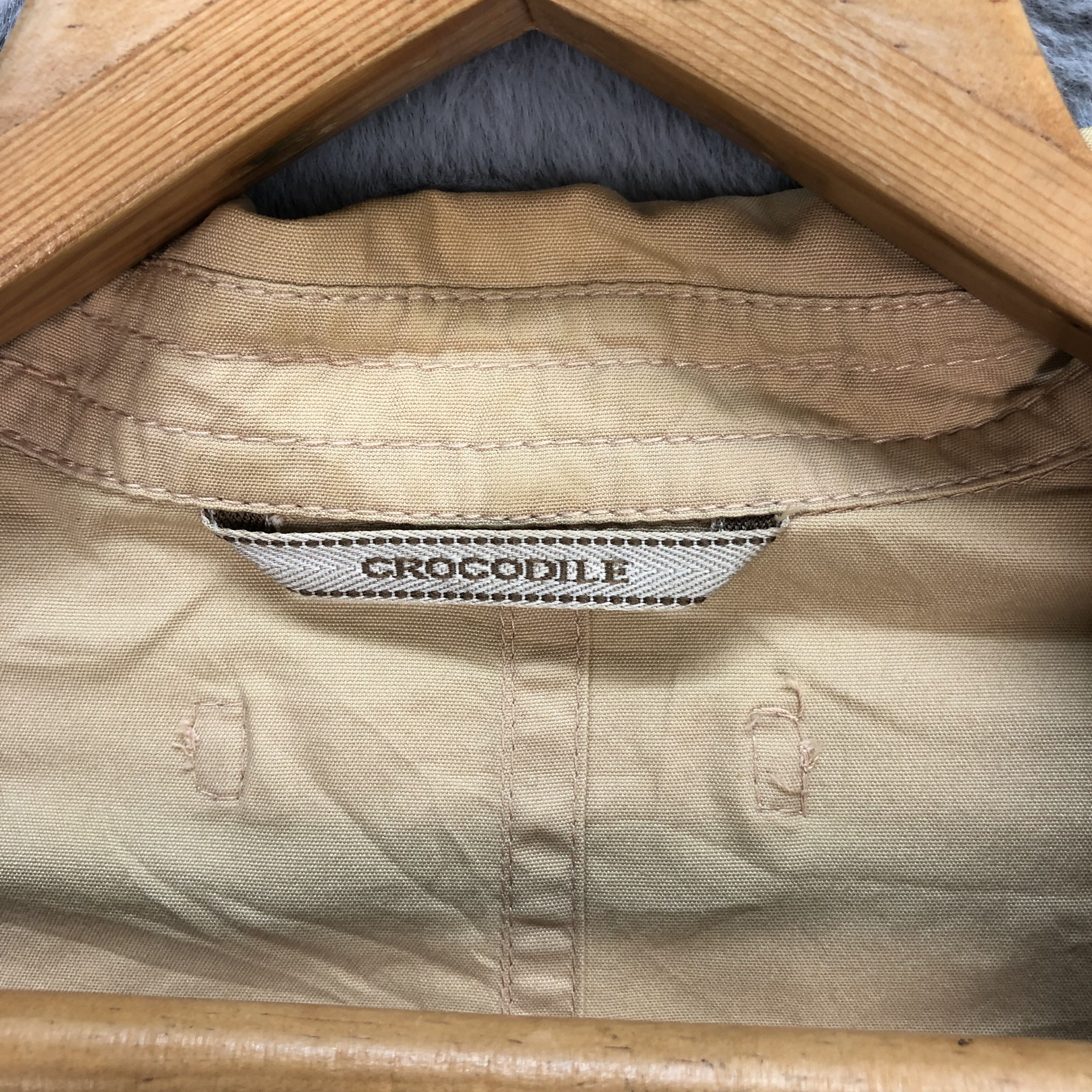 Japanese Brand CROCODILE BEIGE CASUAL JACKET #5586-199 Size US L / EU 52-54 / 3 - 9 Thumbnail