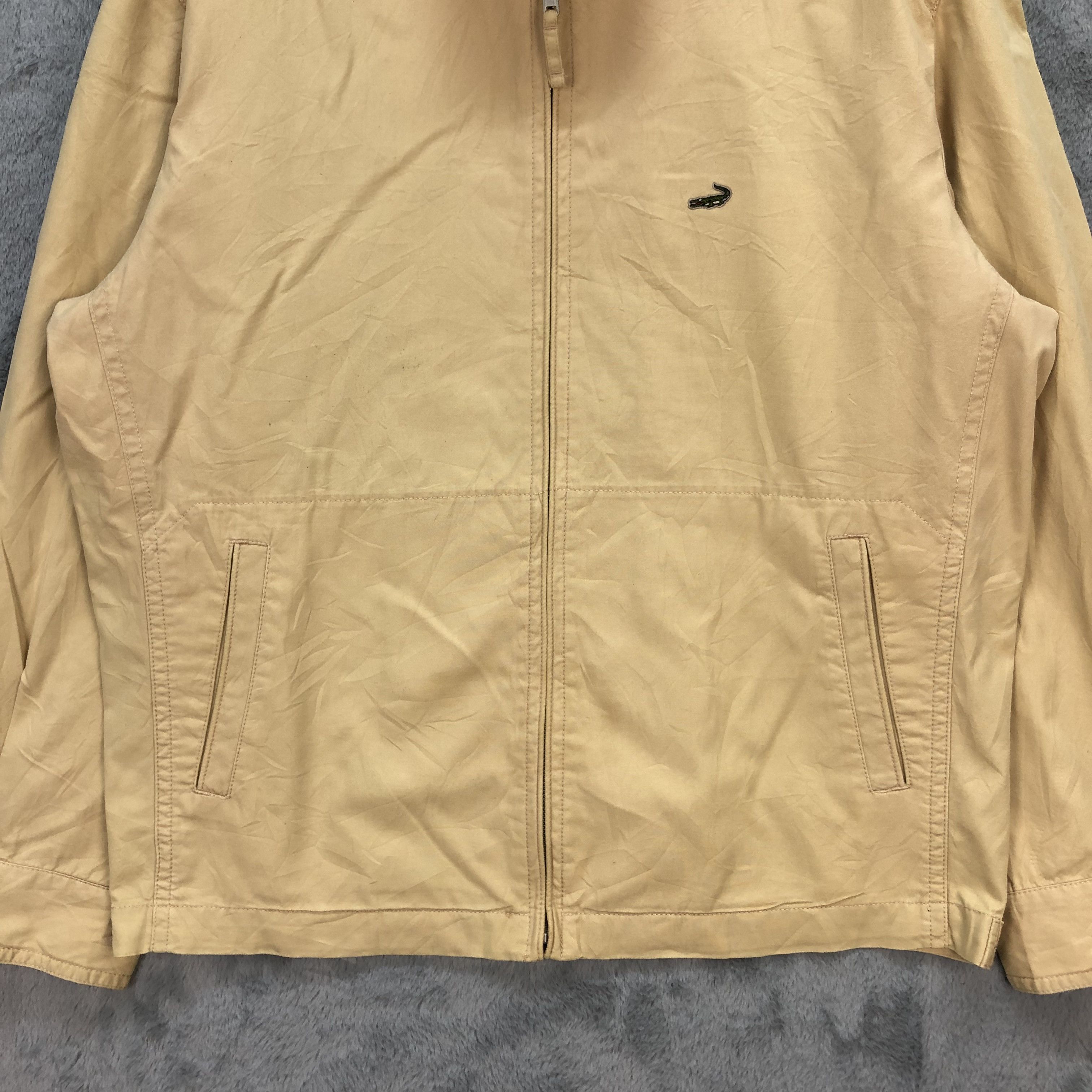 Japanese Brand CROCODILE BEIGE CASUAL JACKET #5586-199 Size US L / EU 52-54 / 3 - 5 Thumbnail