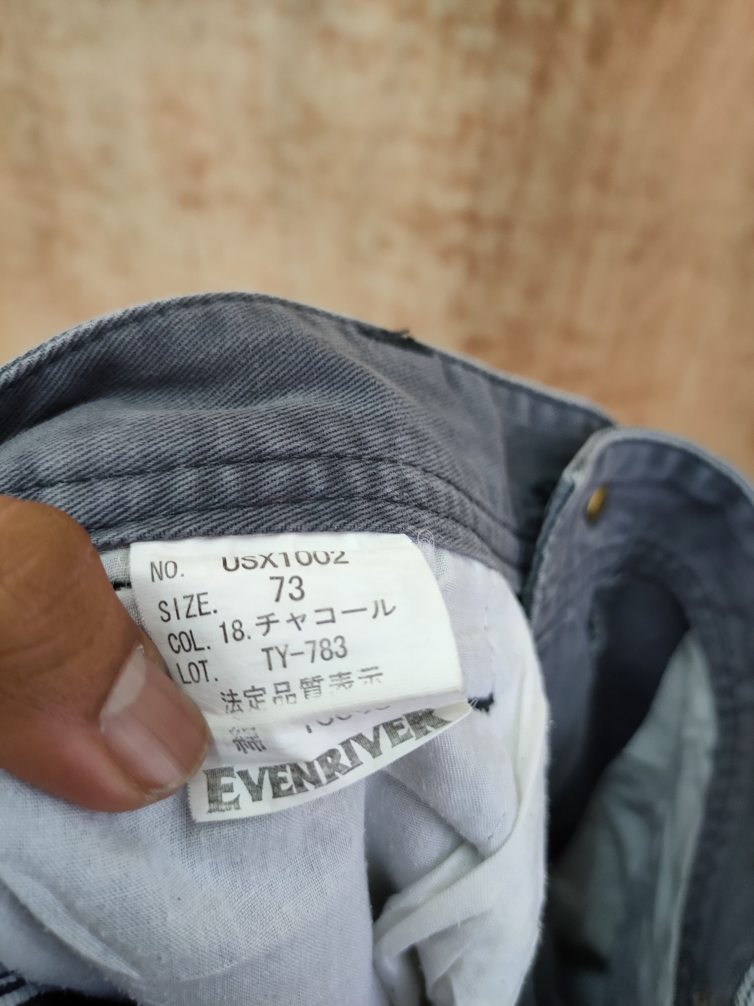 Japanese Brand DLL Evenriver japan thrashed faded ripped cargo pants #523 Size US 28 / EU 44 - 10 Thumbnail
