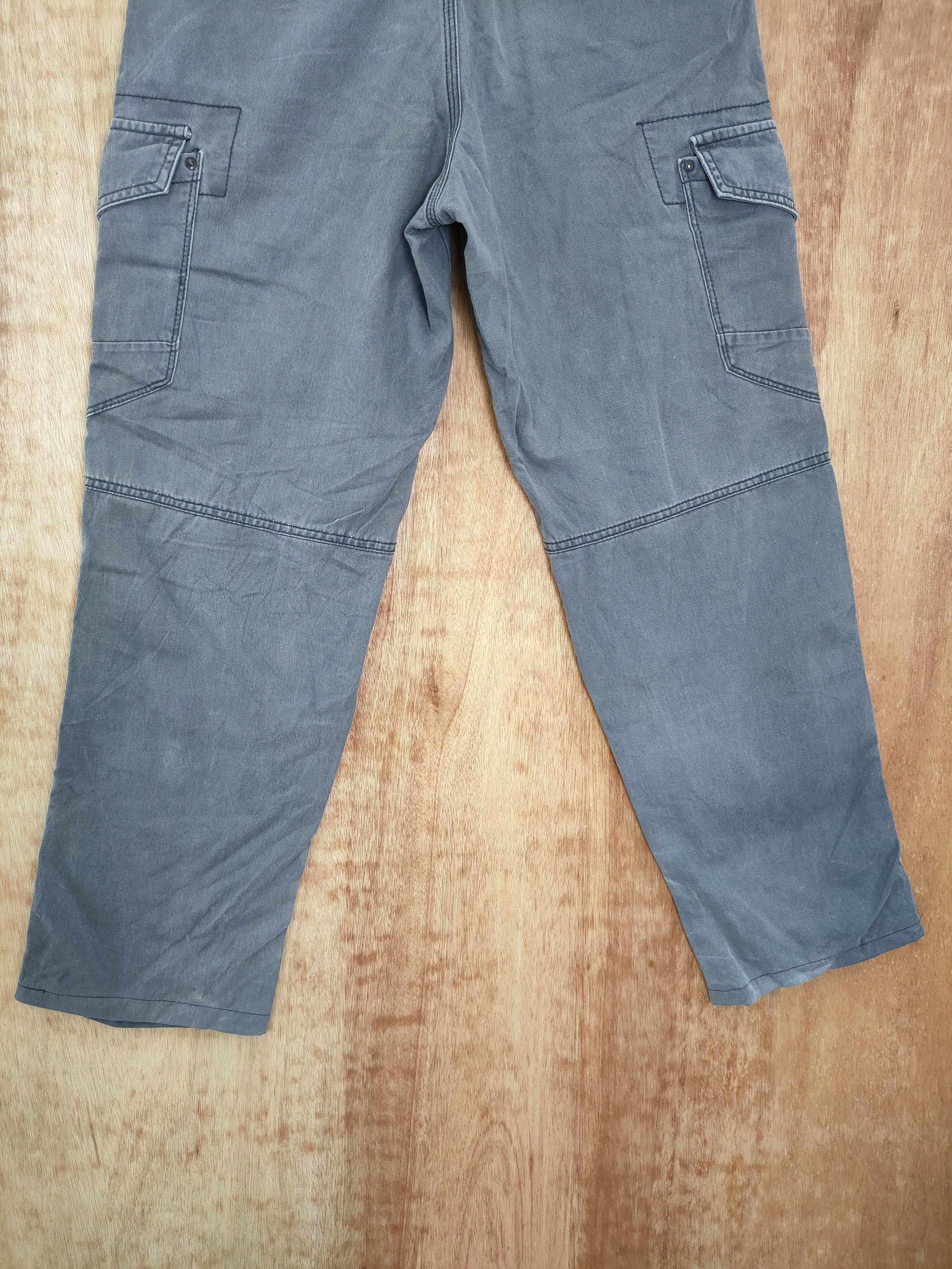 Japanese Brand DLL Evenriver japan thrashed faded ripped cargo pants #523 Size US 28 / EU 44 - 7 Thumbnail
