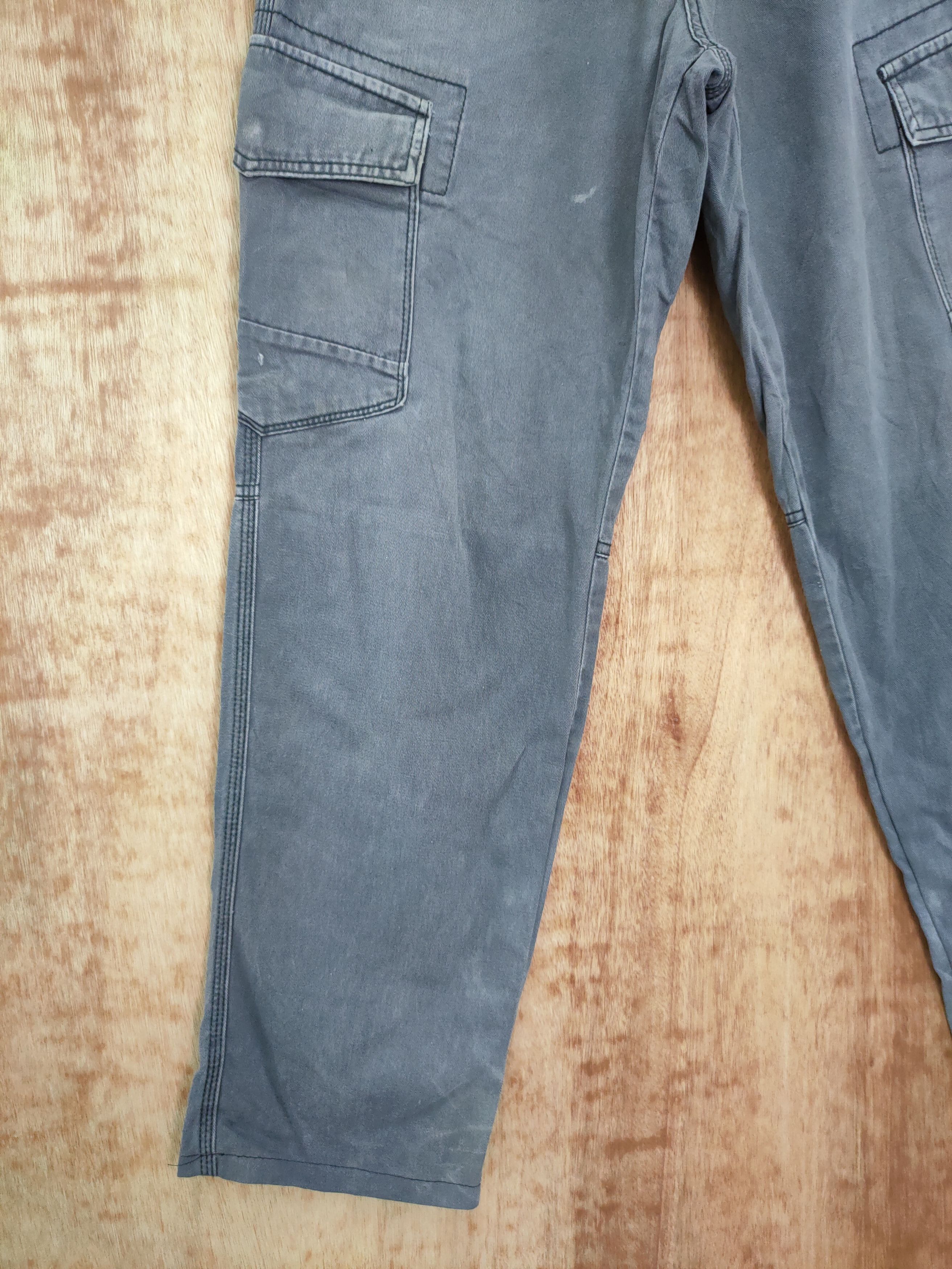 Japanese Brand DLL Evenriver japan thrashed faded ripped cargo pants #523 Size US 28 / EU 44 - 2 Thumbnail
