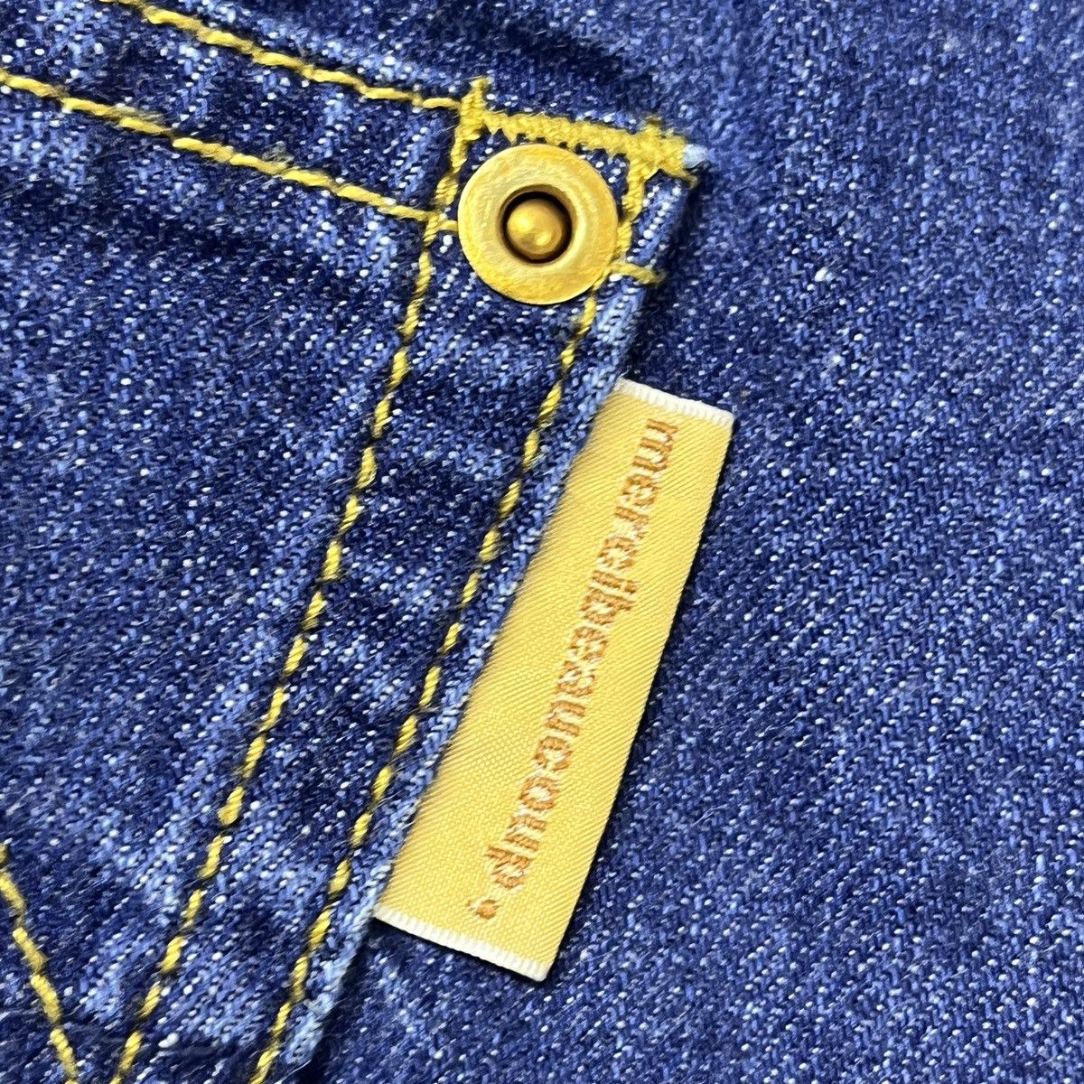 Issey Miyake × Japanese Brand × mercibeaucoup Issey Miyake Avant Garde Denim Pants Japanese Size US 29 - 16 Thumbnail