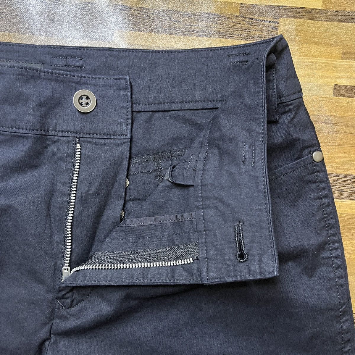 Issey Miyake × Japanese Brand Flared Issey Miyake Pour Deux Casual Pants Zipped Leg Size US 28 / EU 44 - 8 Thumbnail