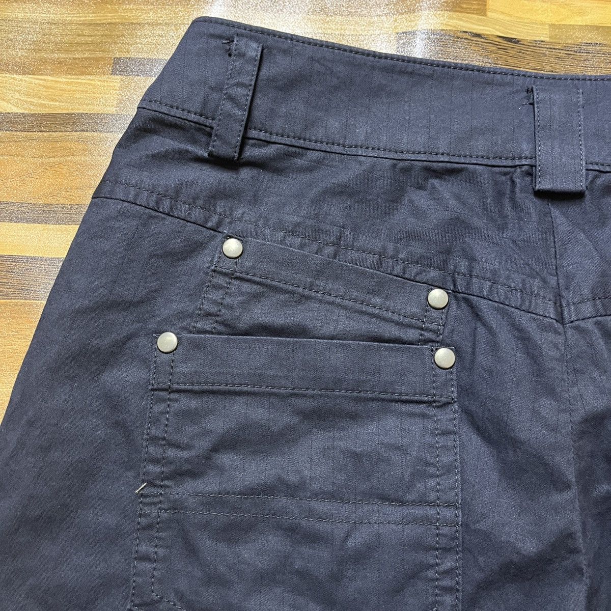 Issey Miyake × Japanese Brand Flared Issey Miyake Pour Deux Casual Pants Zipped Leg Size US 28 / EU 44 - 14 Thumbnail