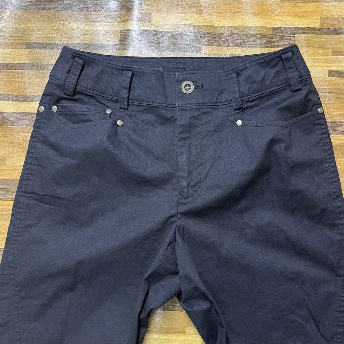 Issey Miyake × Japanese Brand Flared Issey Miyake Pour Deux Casual Pants Zipped Leg Size US 28 / EU 44 - 7 Thumbnail