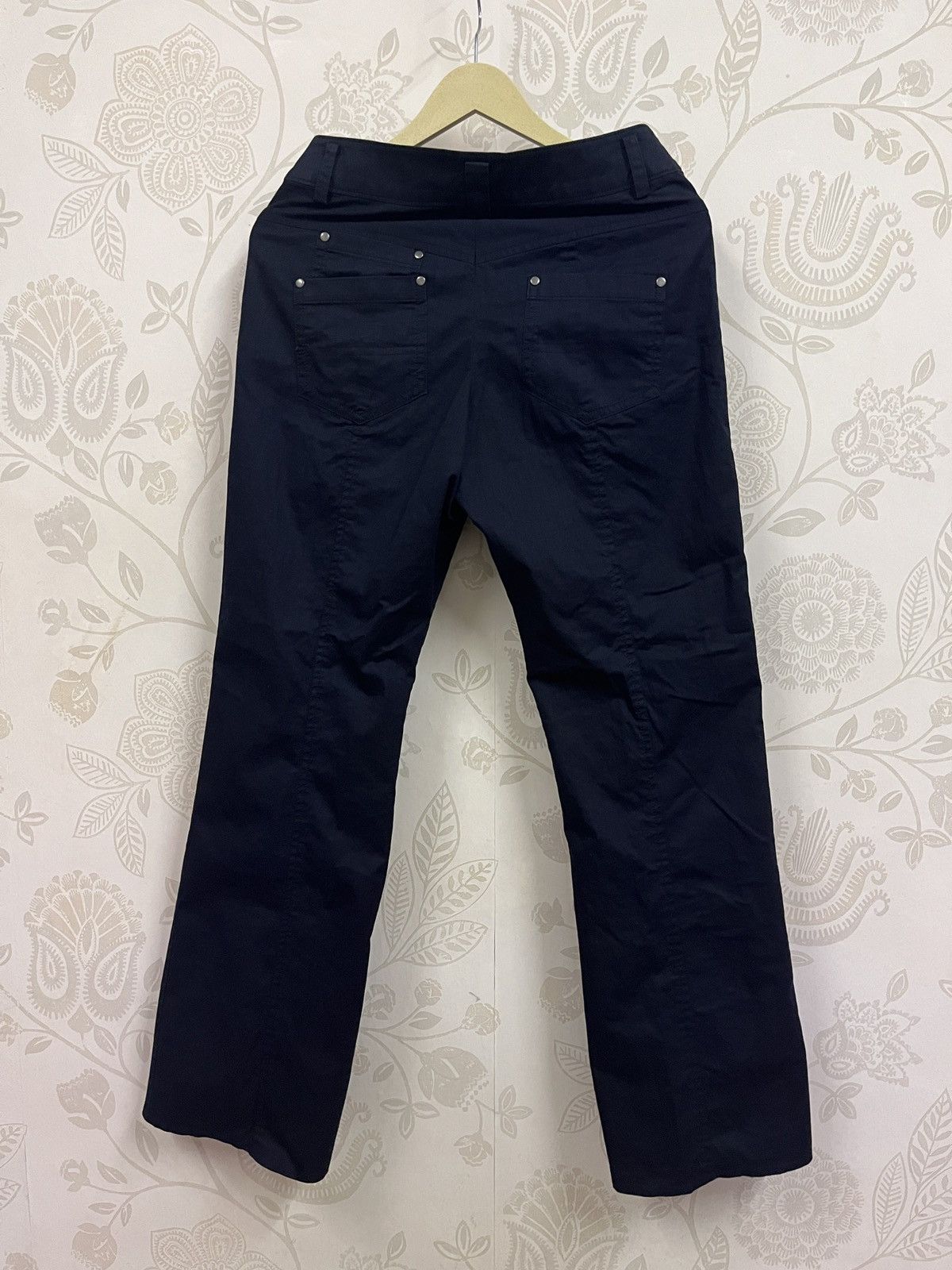 Issey Miyake × Japanese Brand Flared Issey Miyake Pour Deux Casual Pants Zipped Leg Size US 28 / EU 44 - 4 Thumbnail