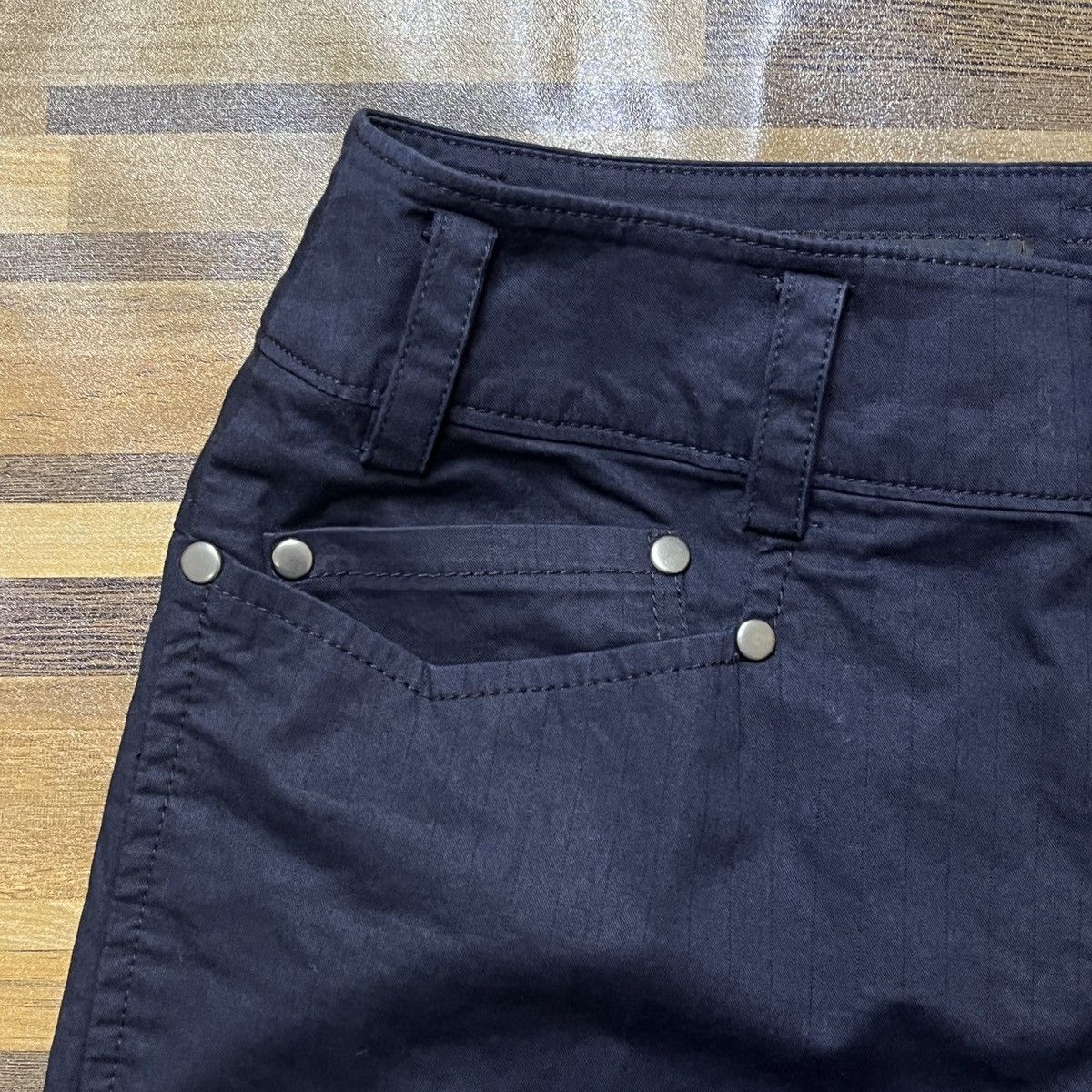 Issey Miyake × Japanese Brand Flared Issey Miyake Pour Deux Casual Pants Zipped Leg Size US 28 / EU 44 - 11 Thumbnail
