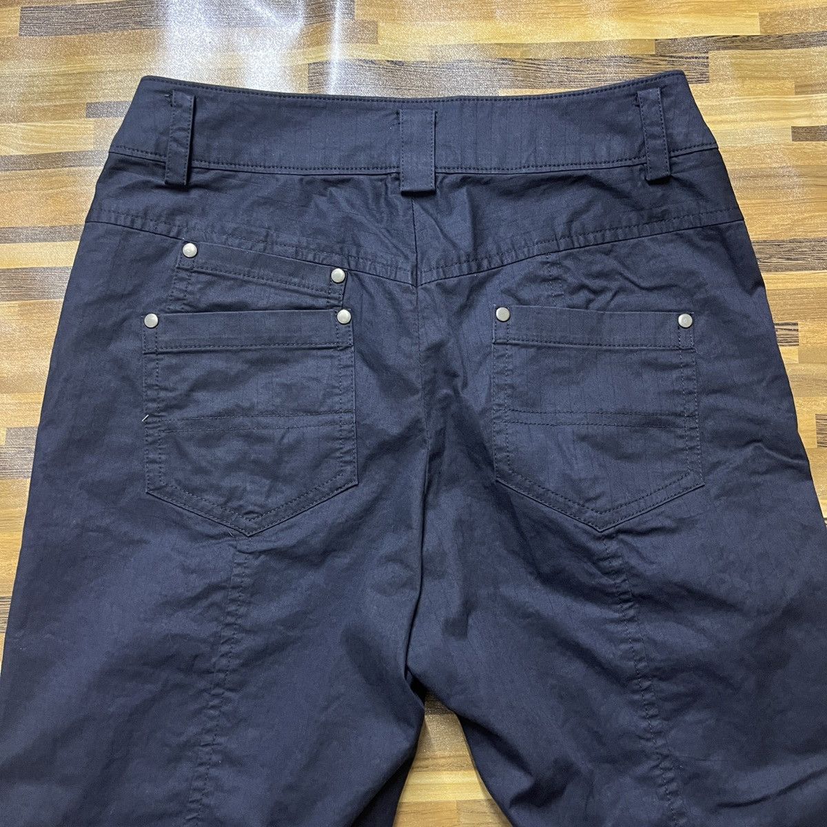 Issey Miyake × Japanese Brand Flared Issey Miyake Pour Deux Casual Pants Zipped Leg Size US 28 / EU 44 - 15 Thumbnail