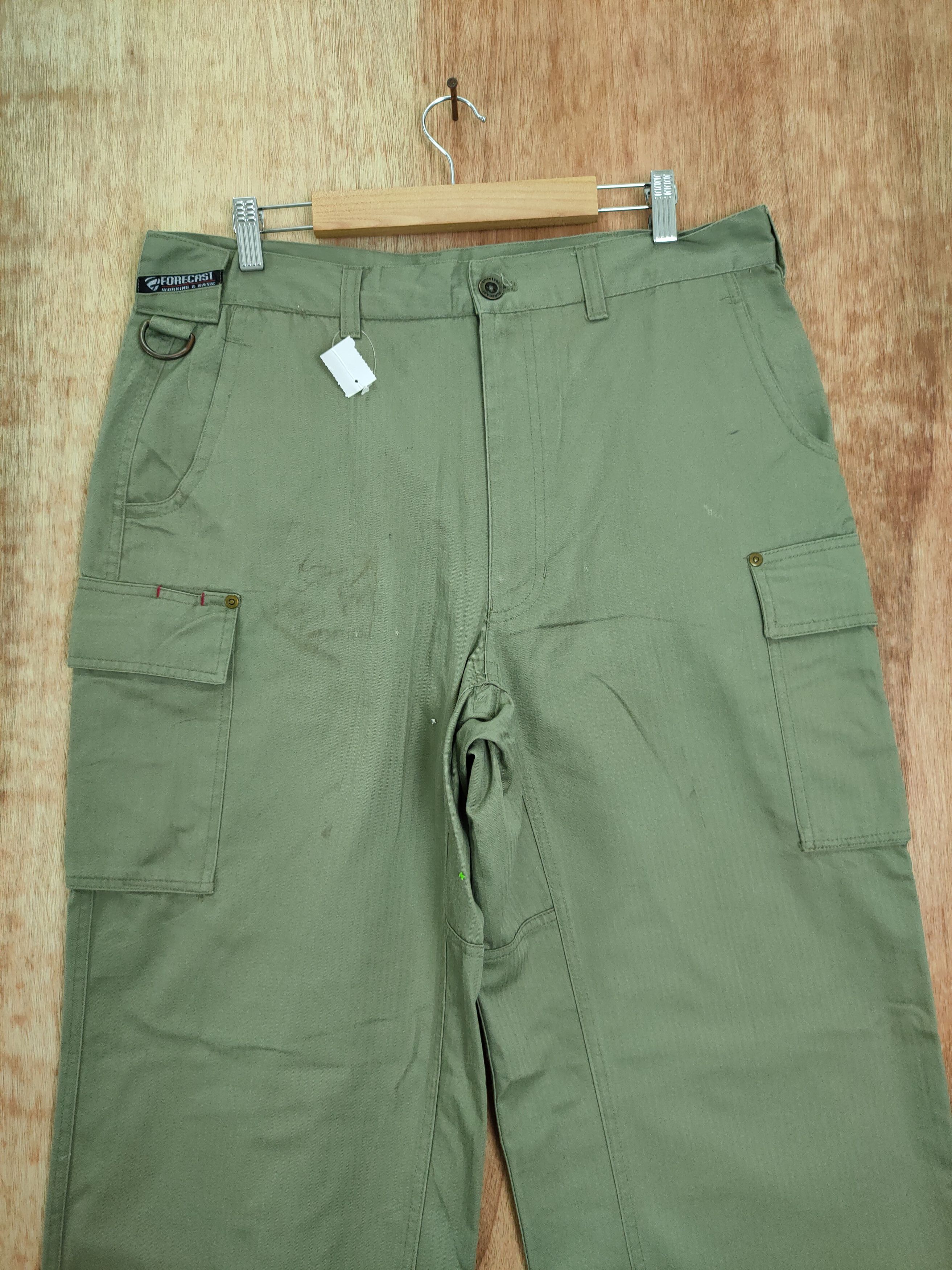 Japanese Brand DLL Forecast japan multi pocket tactical cargo pants #752 Size US 35 - 4 Thumbnail