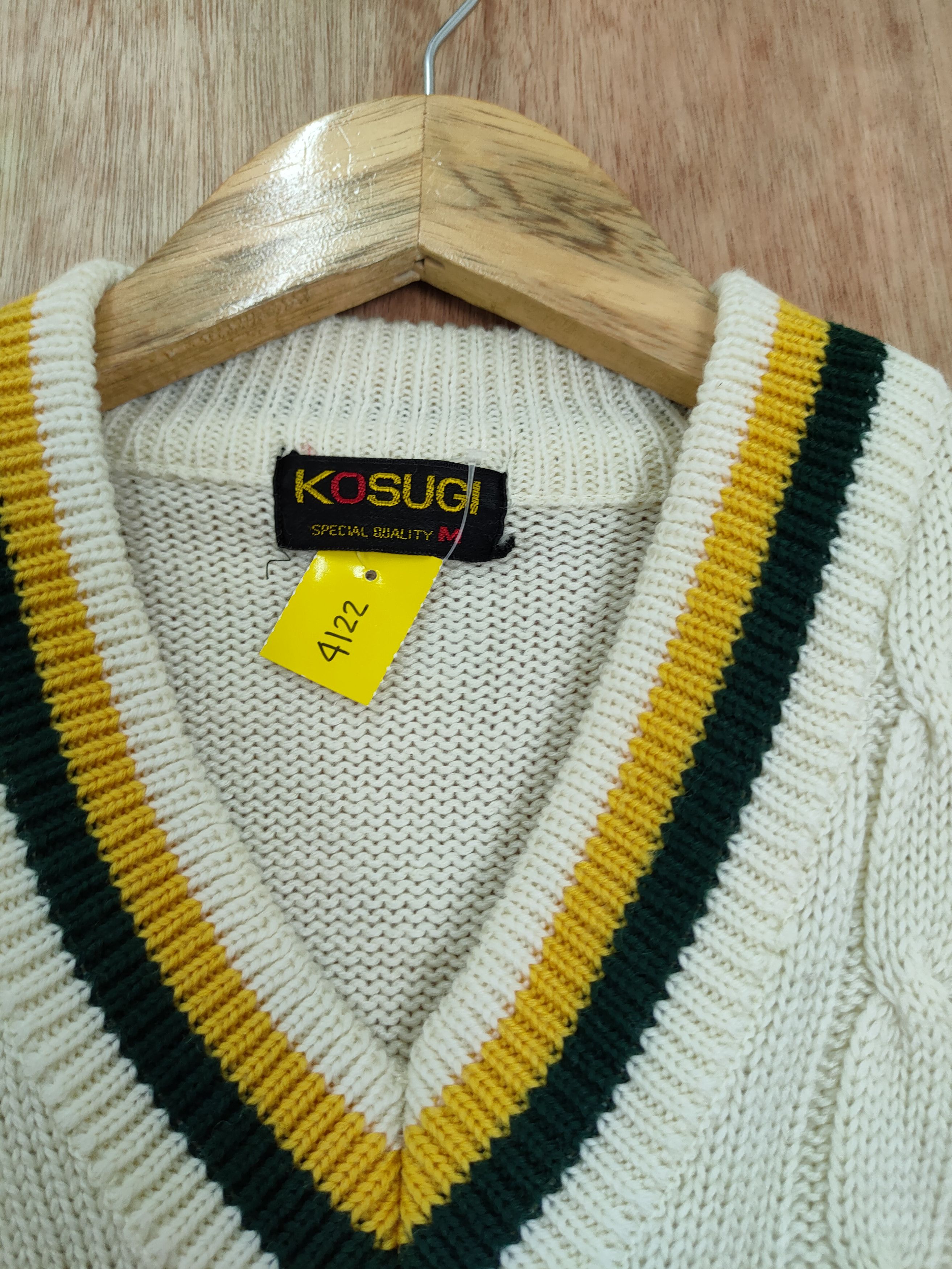 Japanese Brand Kosugi japan streetwear knitwear sweatshirt #4122 Size US M / EU 48-50 / 2 - 4 Thumbnail