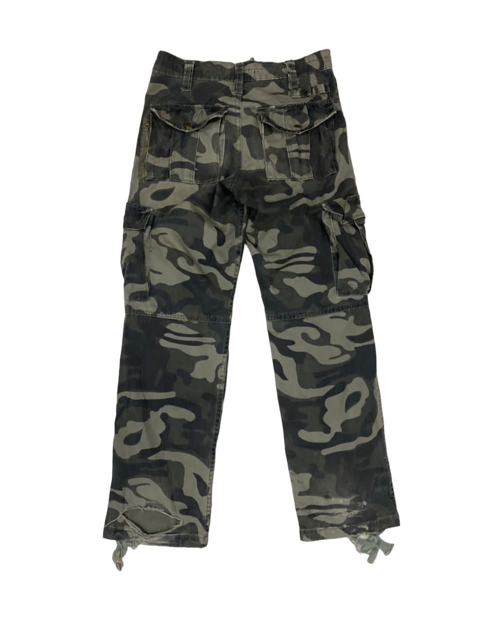 Vintage Vintage Coatz Camouflage Cargo Trouser Pants Size US 29 - 3 Thumbnail