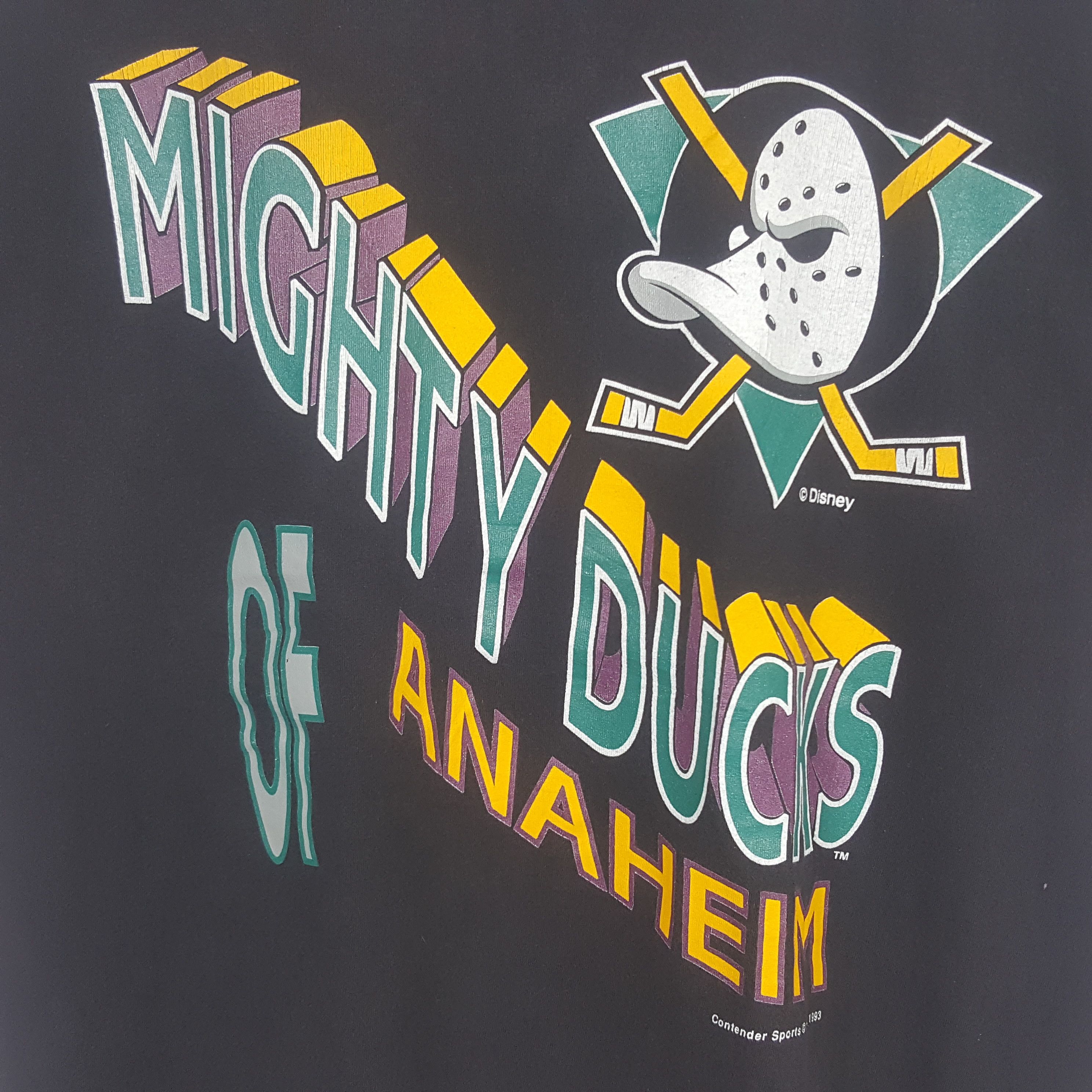 MLB Vintage Mighty Ducks Tshirt Size US XL / EU 56 / 4 - 2 Thumbnail