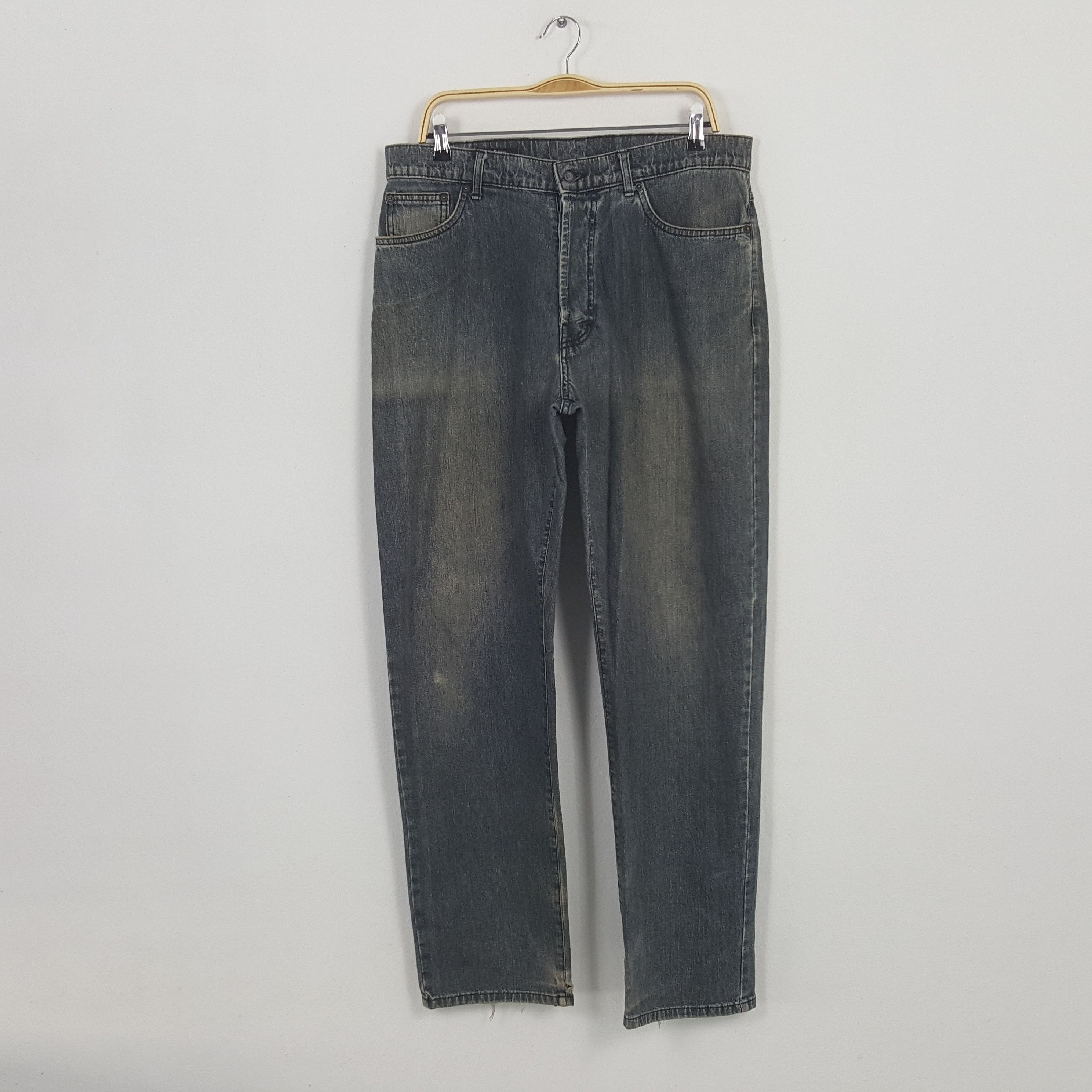 Stussy Vintage Stussy Streetwear Custom Logo Style Denim Jeans Size US 35 - 3 Thumbnail
