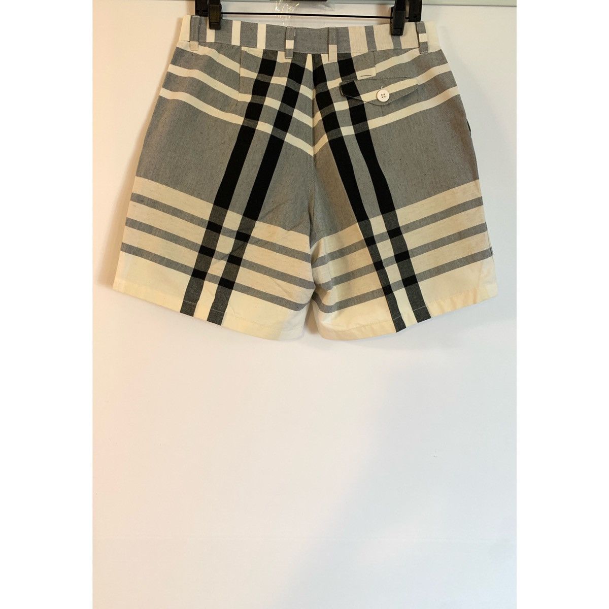 Noah NOAH PLEATED PLAID WIDE LEGS SHORTS Size US 31 - 15 Thumbnail