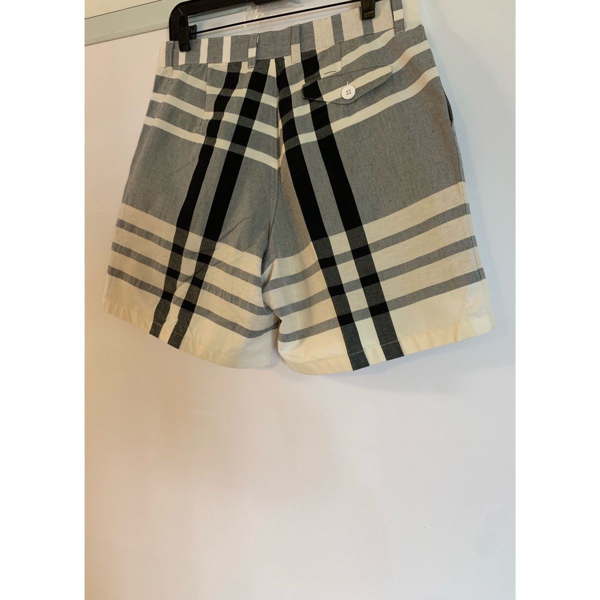 Noah NOAH PLEATED PLAID WIDE LEGS SHORTS Size US 31 - 16 Thumbnail
