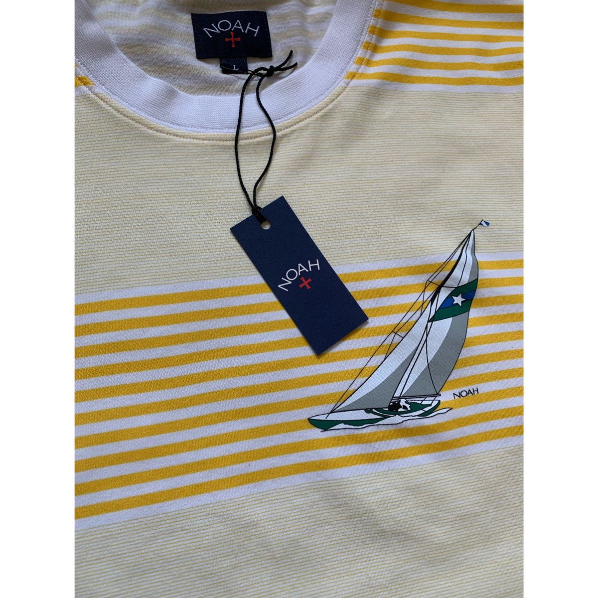 Noah NOAH LOGO HORIZONTAL KNIT TOP Size US L / EU 52-54 / 3 - 3 Thumbnail