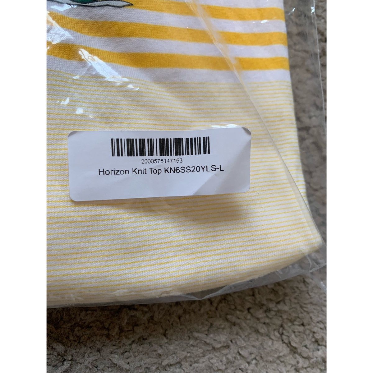 Noah NOAH LOGO HORIZONTAL KNIT TOP Size US L / EU 52-54 / 3 - 6 Thumbnail