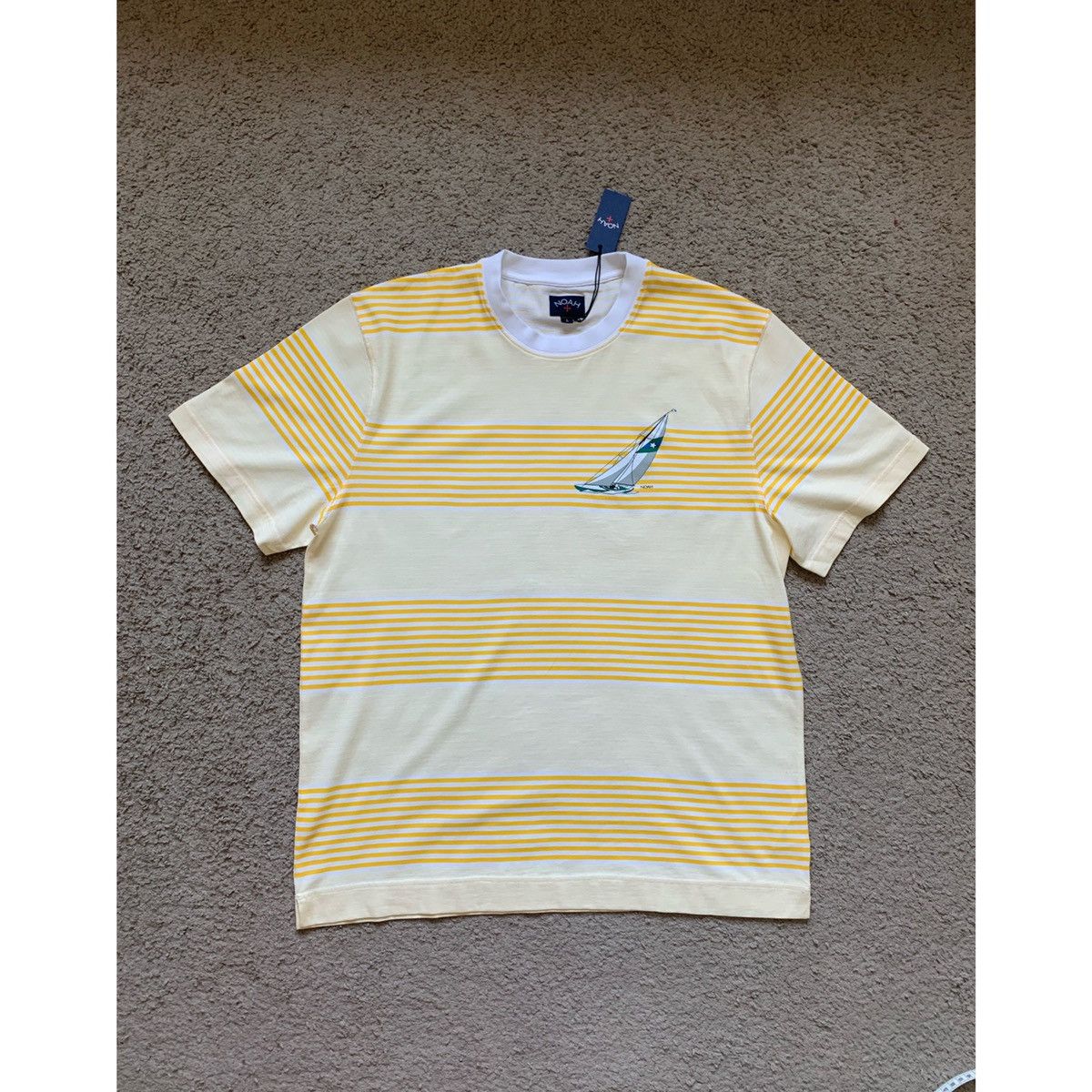 Noah NOAH LOGO HORIZONTAL KNIT TOP Size US L / EU 52-54 / 3 - 1 Thumbnail