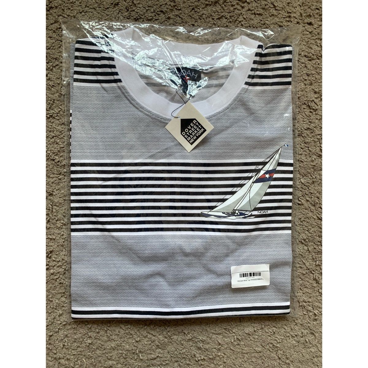 Noah NOAH HORIZONTAL KNIT TOP Size US L / EU 52-54 / 3 - 13 Thumbnail