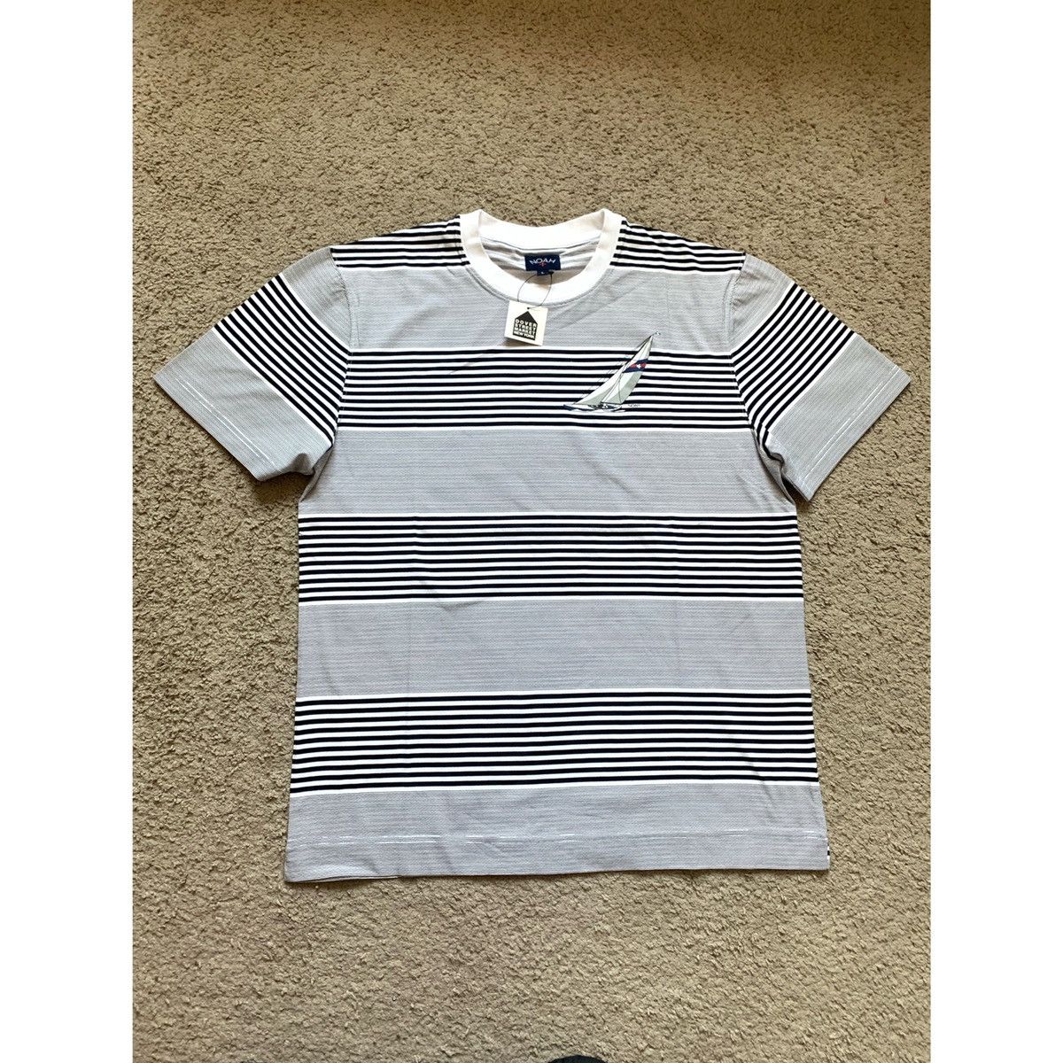 Noah NOAH HORIZONTAL KNIT TOP Size US L / EU 52-54 / 3 - 7 Thumbnail