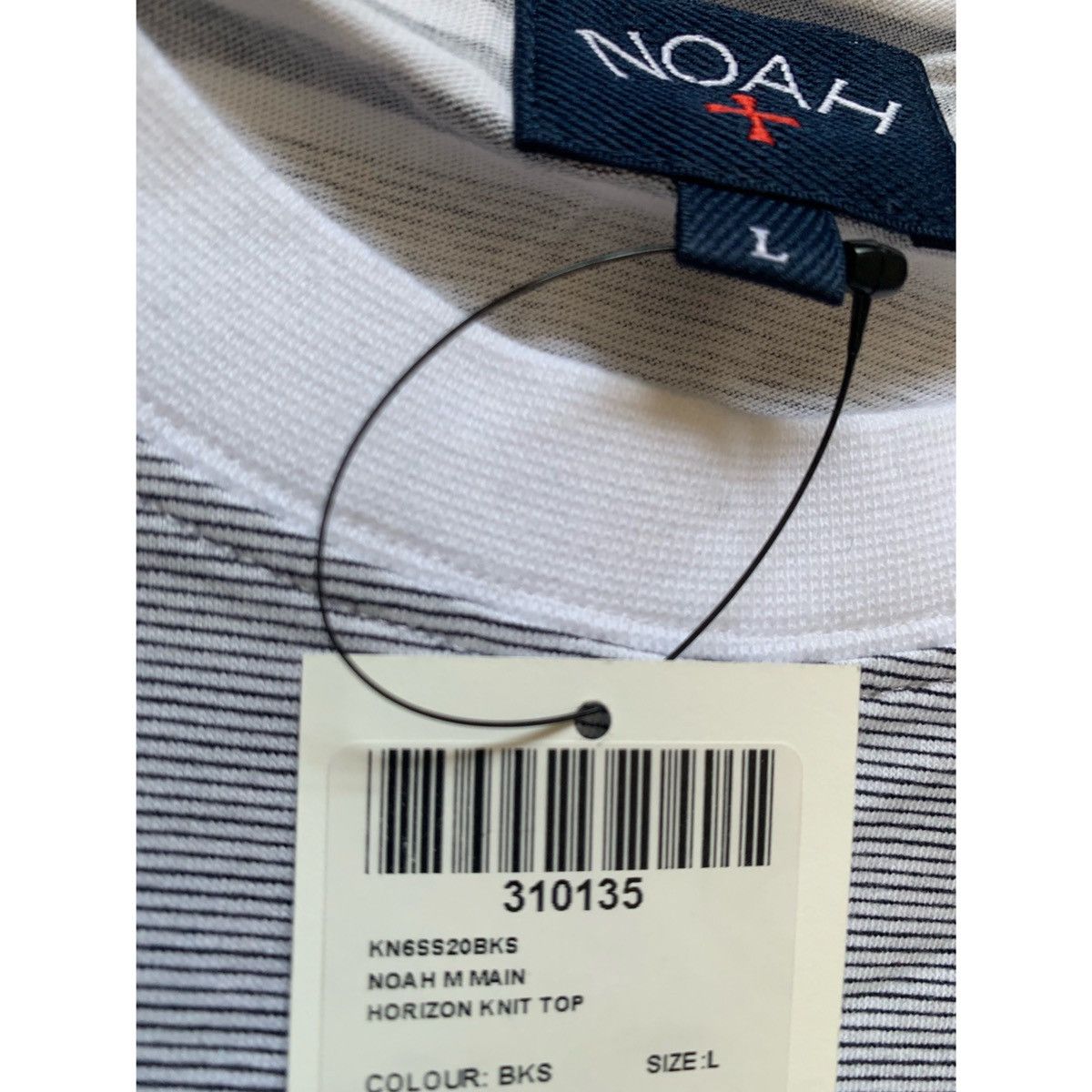 Noah NOAH HORIZONTAL KNIT TOP Size US L / EU 52-54 / 3 - 11 Thumbnail