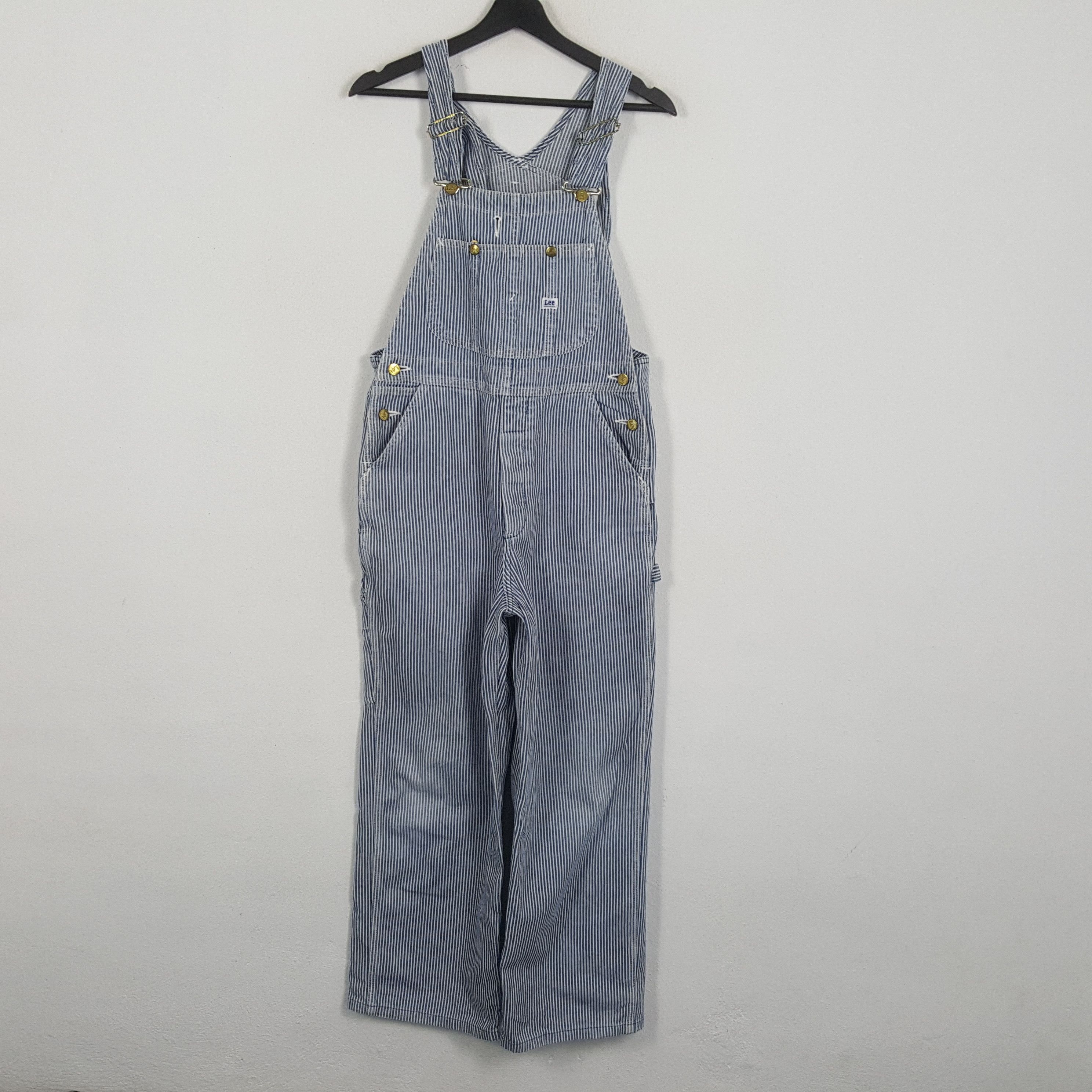 LEE American Streetwear Style Stripes Overall Pants