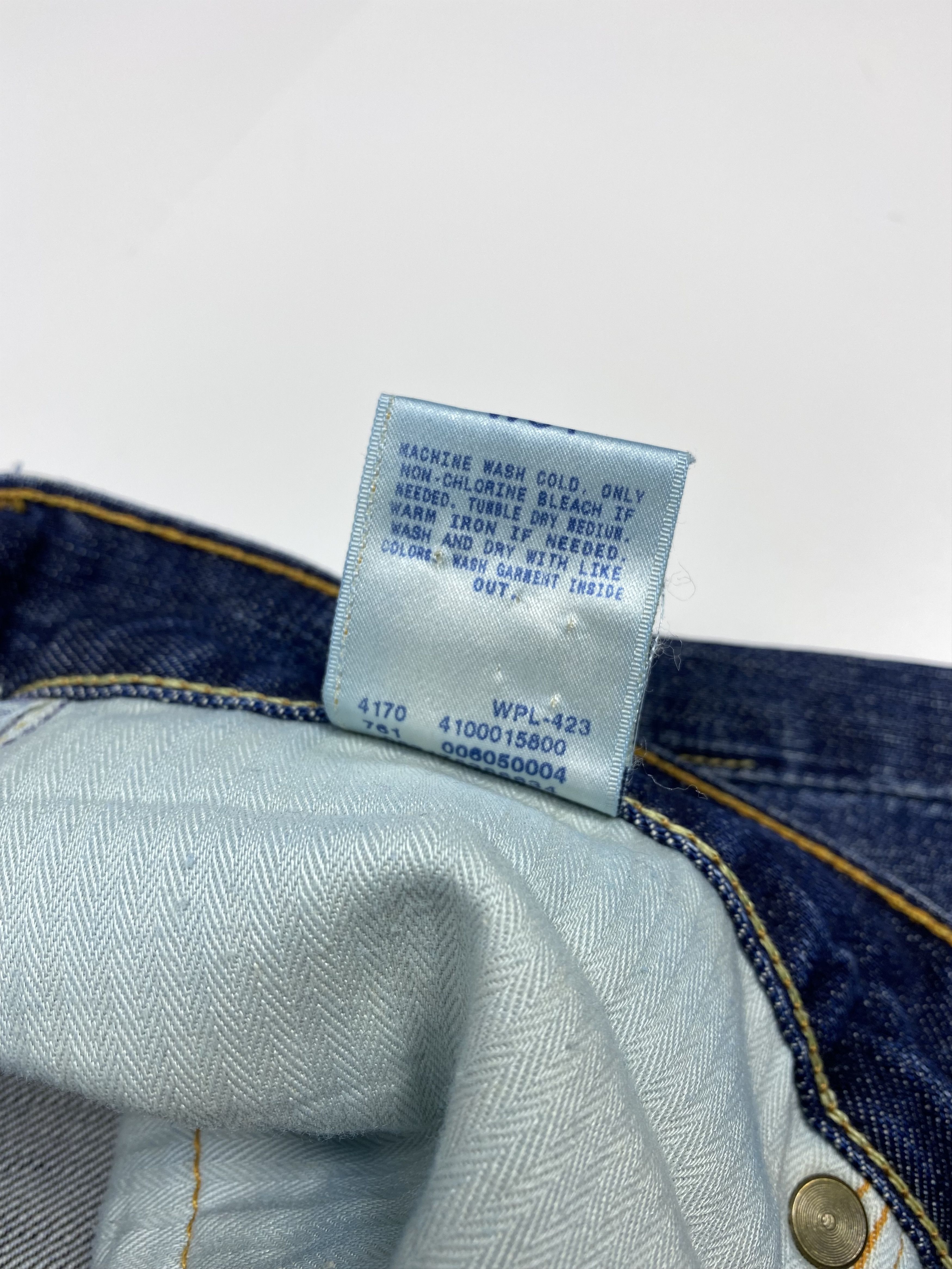 Handmade × Levi's Vintage Clothing Levi's Capital E Vintage Loose Fit Flared Jeans Size US 31 - 9 Thumbnail