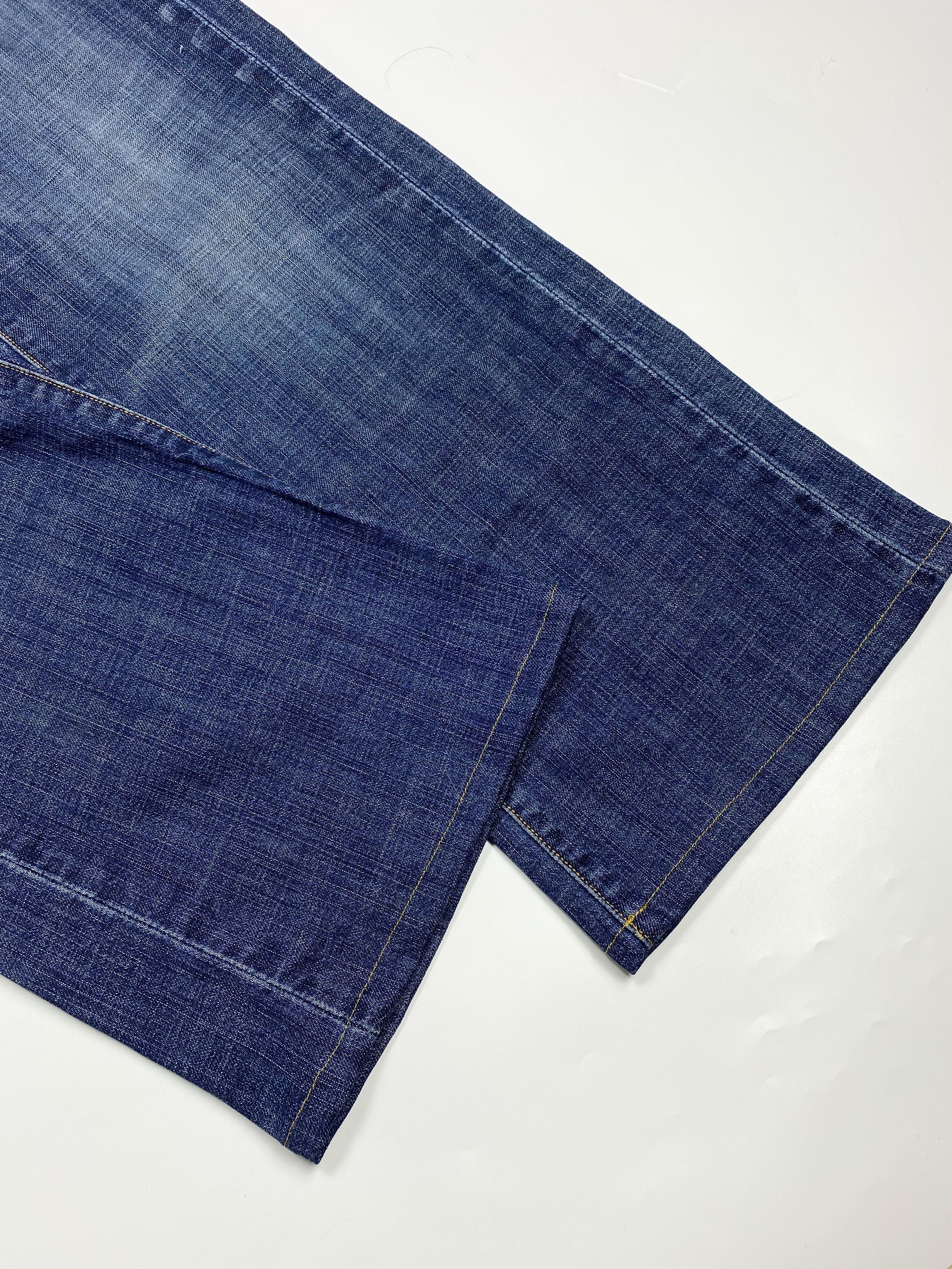 Handmade × Levi's Vintage Clothing Levi's Capital E Vintage Loose Fit Flared Jeans Size US 31 - 6 Thumbnail