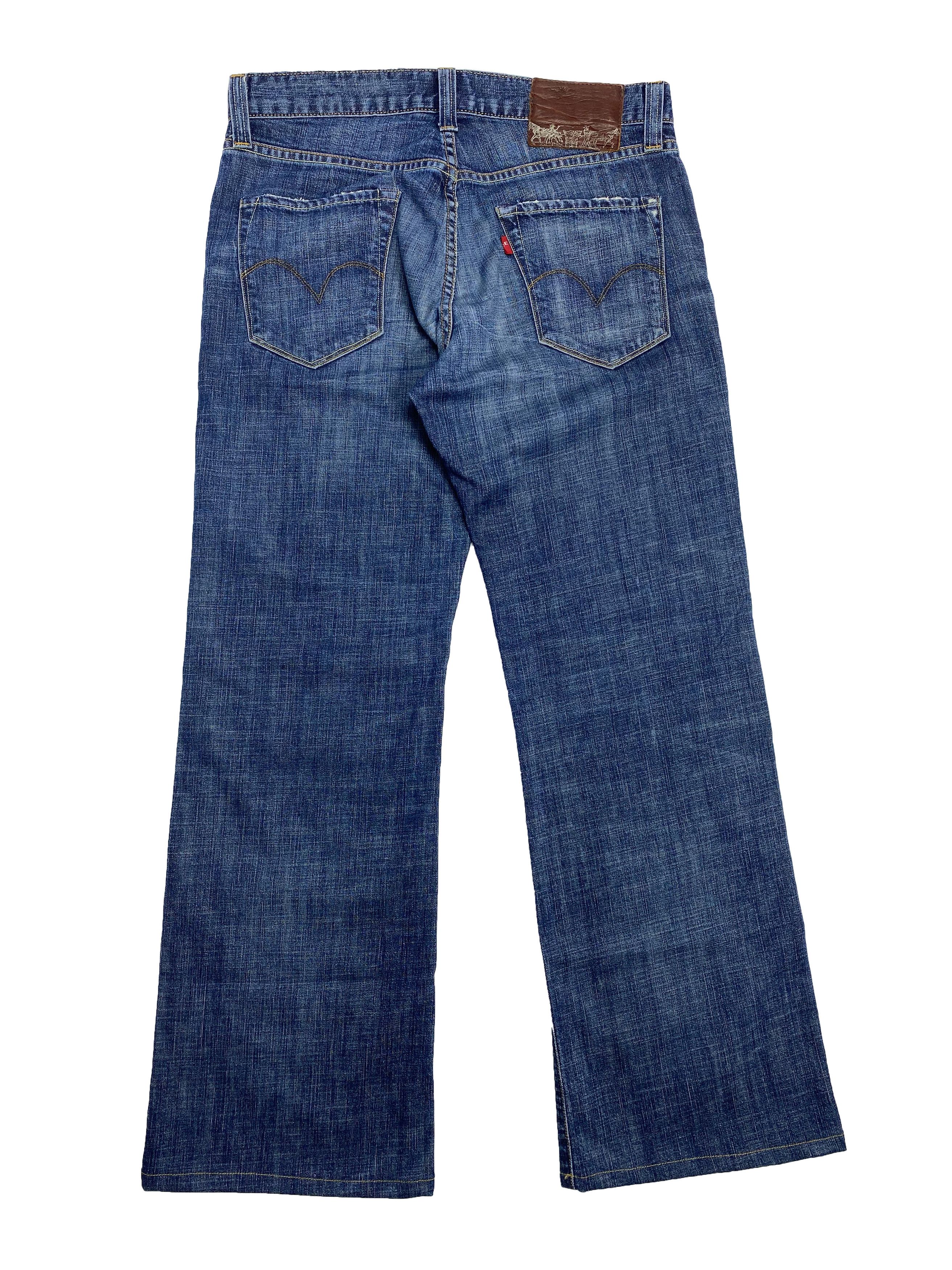 Handmade × Levi's Vintage Clothing Levi's Capital E Vintage Loose Fit Flared Jeans Size US 31 - 5 Thumbnail