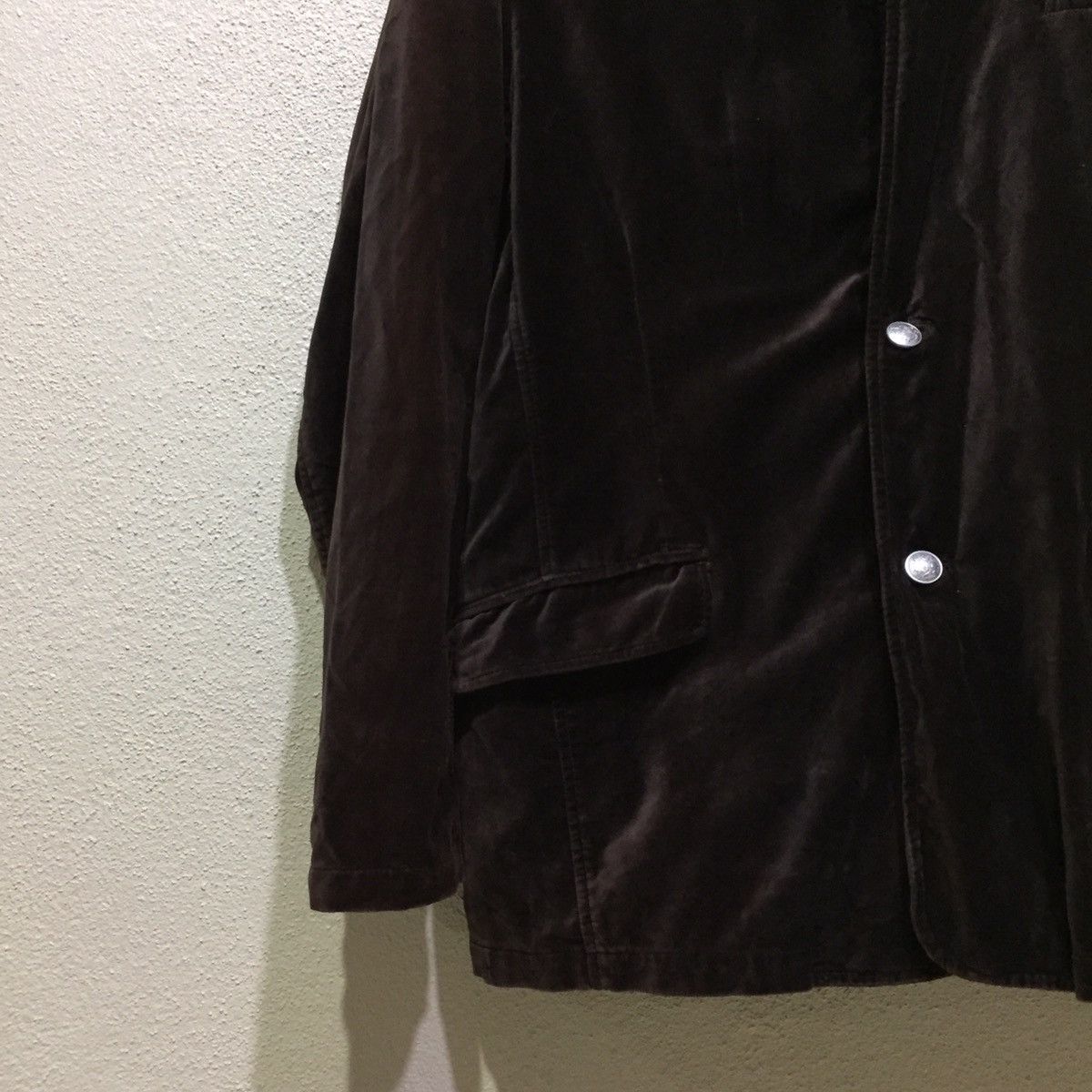 Japanese Brand × Velvet Oval Dice Velvet coat design with lining in size L fits M Size US M / EU 48-50 / 2 - 2 Thumbnail