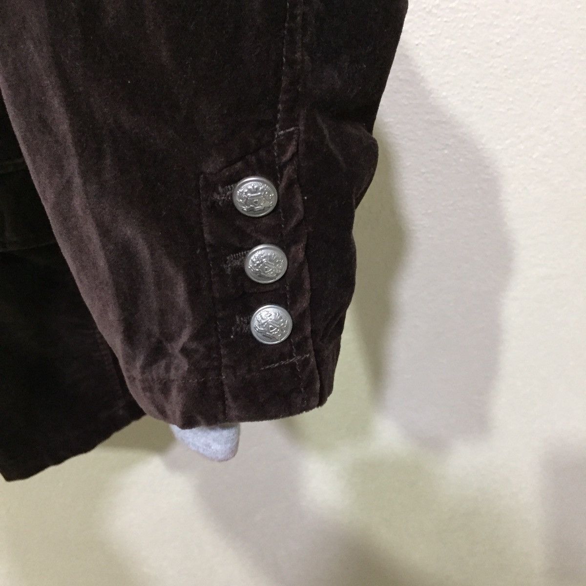 Japanese Brand × Velvet Oval Dice Velvet coat design with lining in size L fits M Size US M / EU 48-50 / 2 - 5 Thumbnail