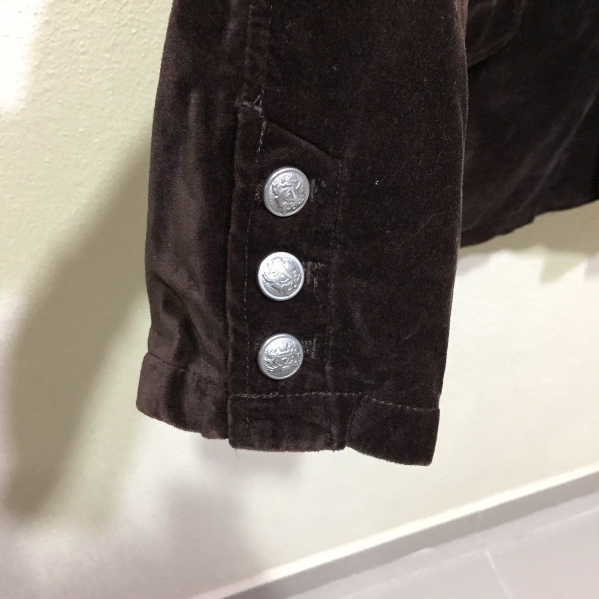 Japanese Brand × Velvet Oval Dice Velvet coat design with lining in size L fits M Size US M / EU 48-50 / 2 - 4 Thumbnail