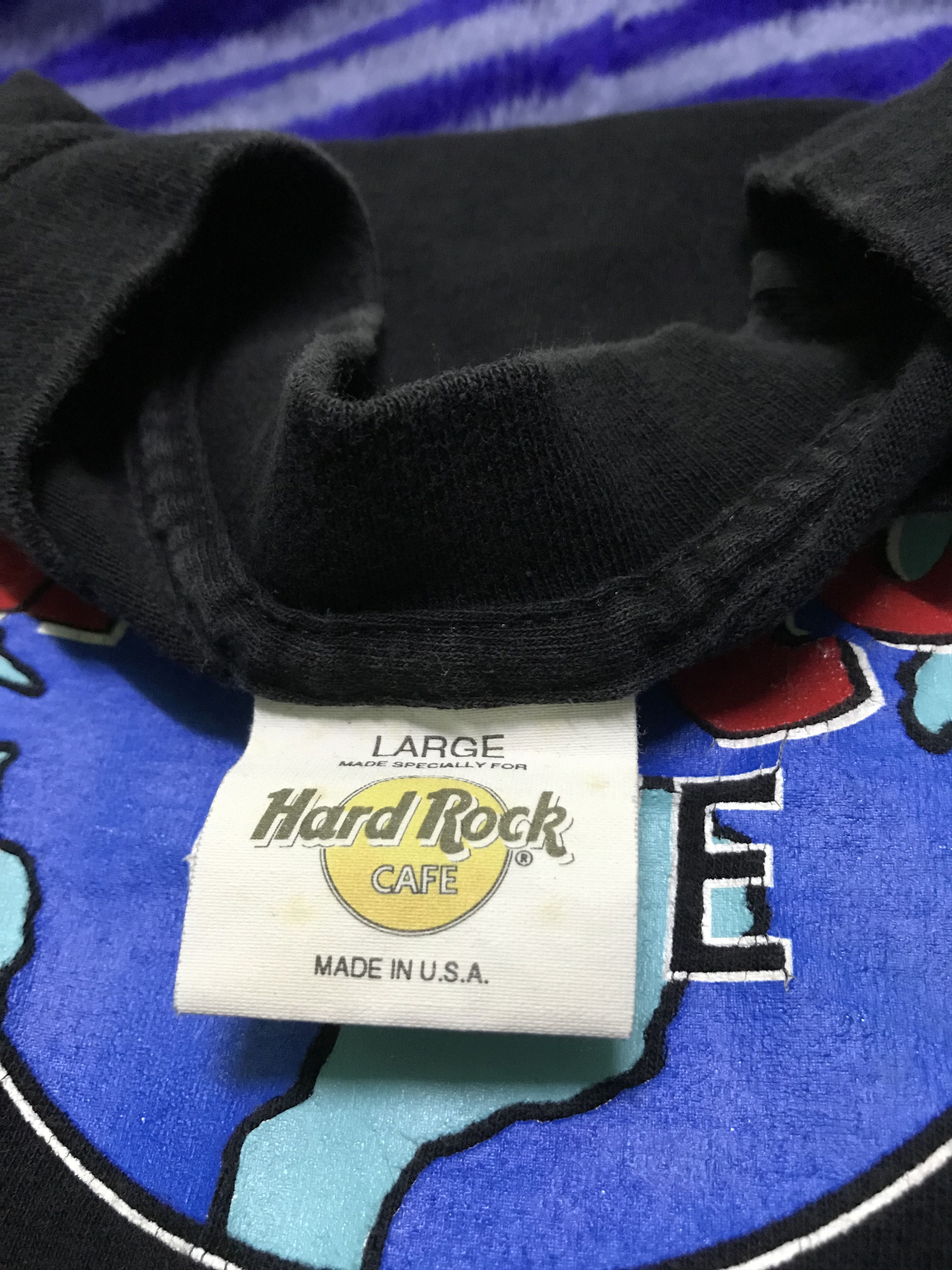 Hard Rock Cafe × Vintage Vintage 90s hard rock cafe Size US L / EU 52-54 / 3 - 2 Thumbnail