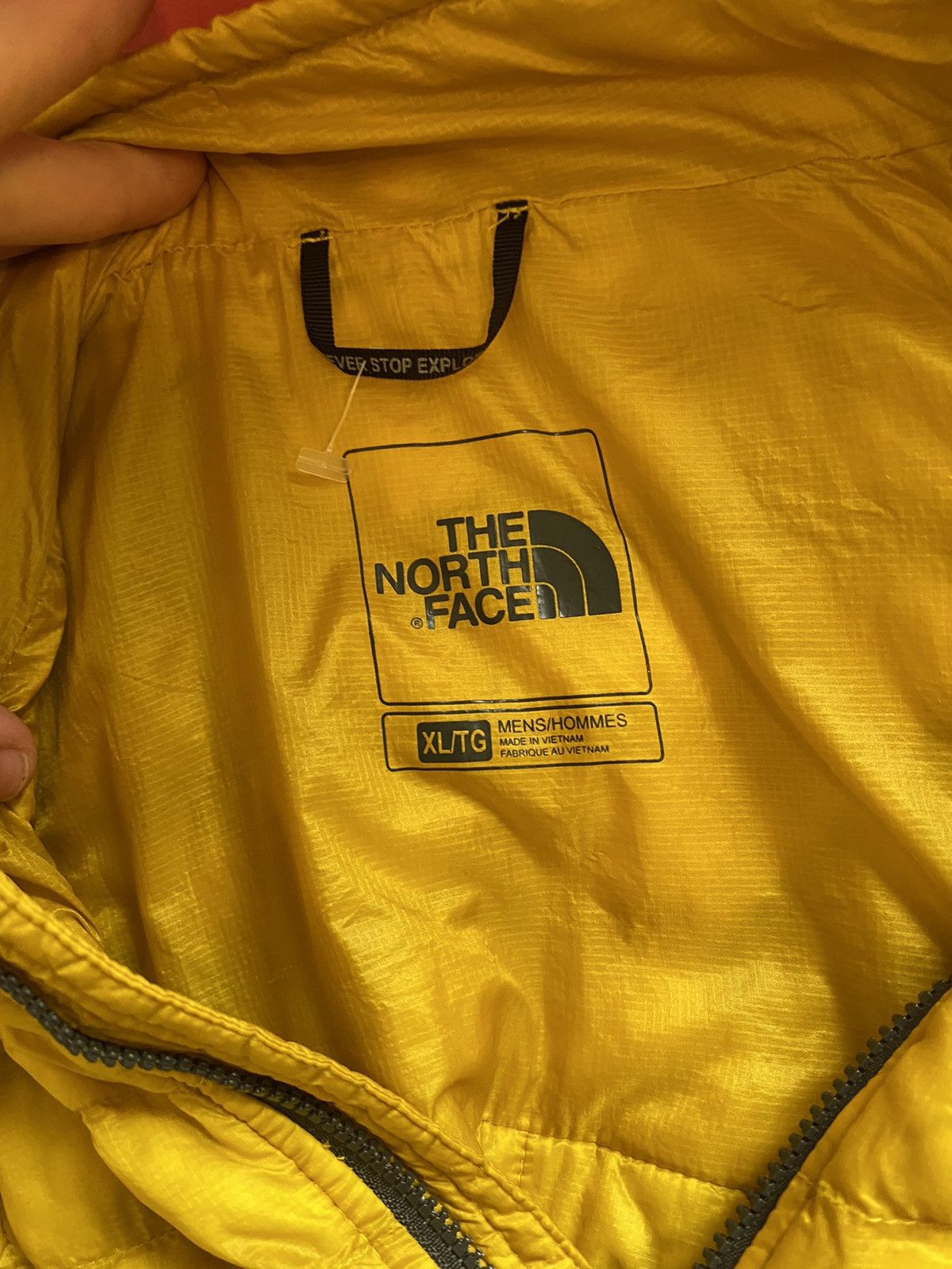 The North Face North Face Thermoball Zip Up Black Jacket Nuptse Style Size US XL / EU 56 / 4 - 4 Thumbnail