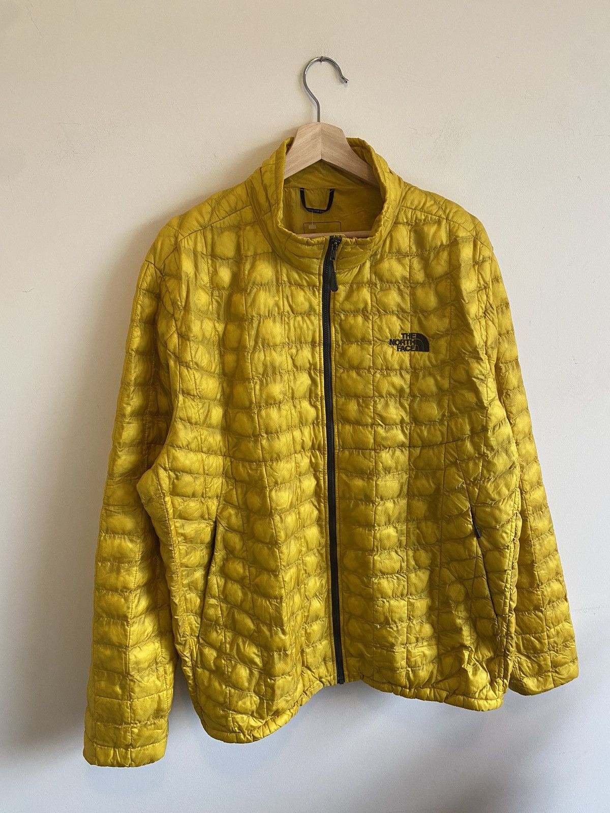 The North Face North Face Thermoball Zip Up Black Jacket Nuptse Style Size US XL / EU 56 / 4 - 1 Thumbnail