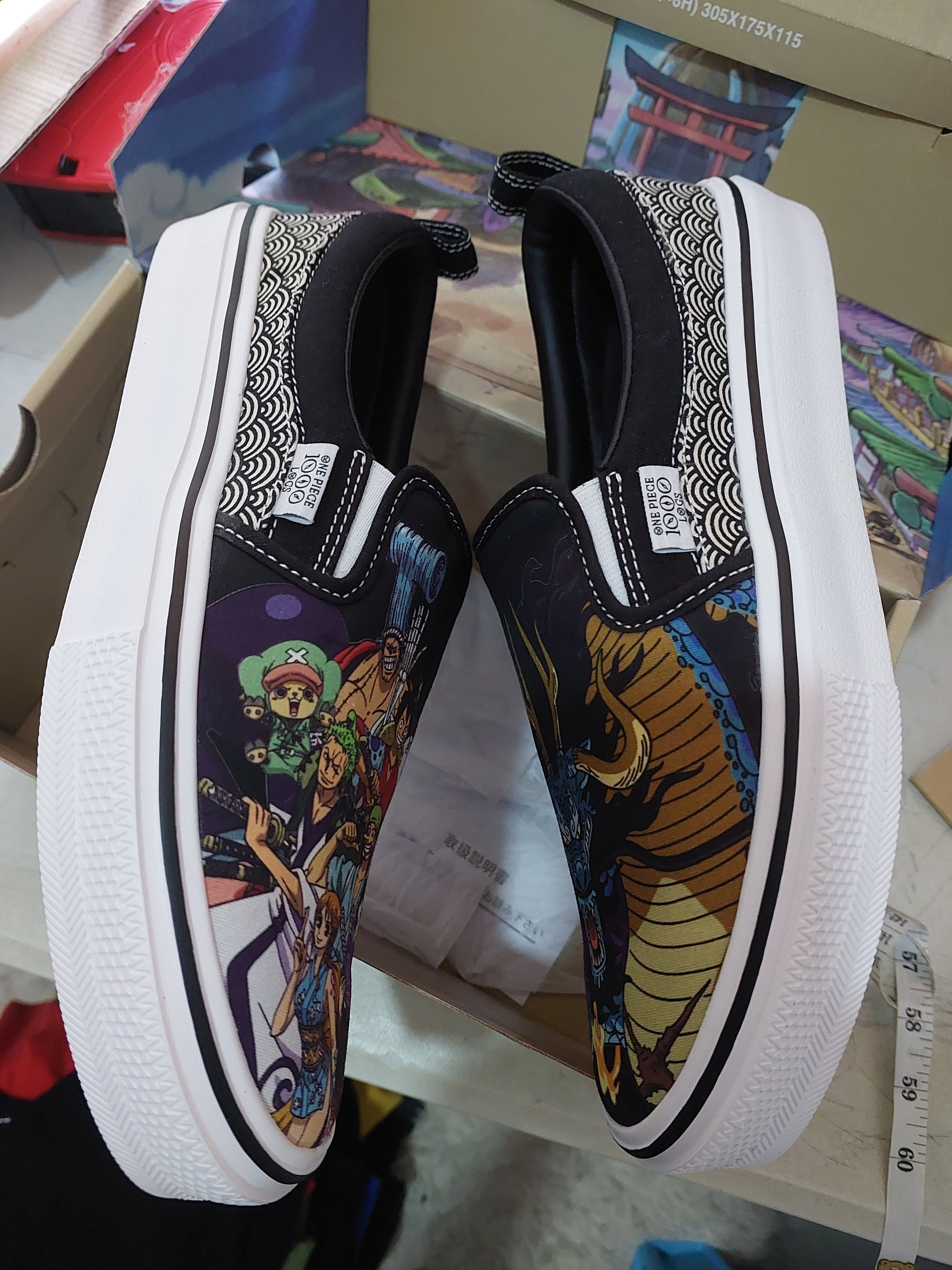 Anime ONE PIECE ANIME WANO ARC SLIP ONS Size US 8 / EU 41 - 7 Thumbnail