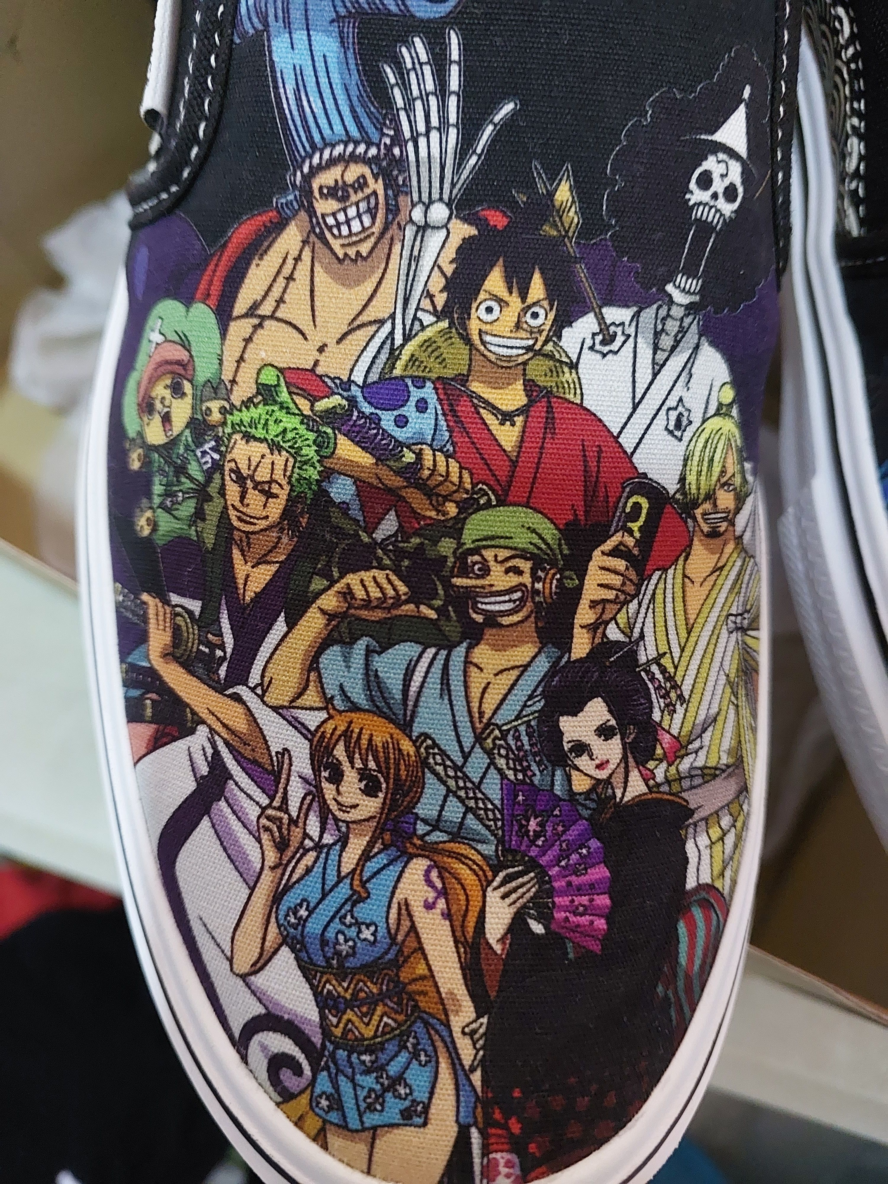 Anime ONE PIECE ANIME WANO ARC SLIP ONS Size US 8 / EU 41 - 4 Thumbnail